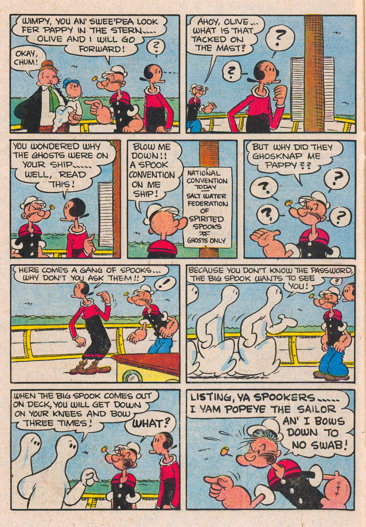 Read online Popeye (1948) comic -  Issue #169 - 12