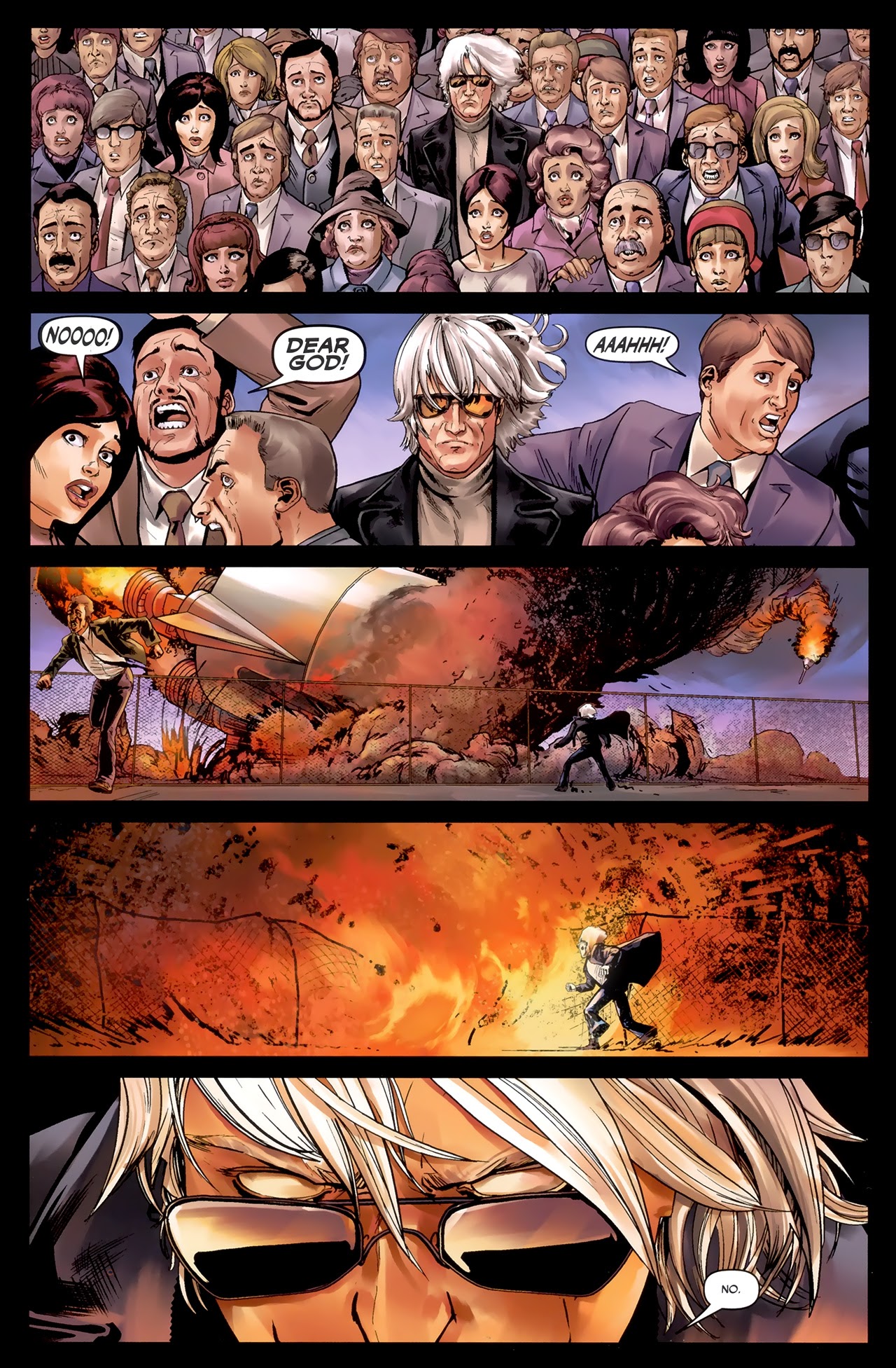 Read online Days Missing: Kestus comic -  Issue #3 - 4