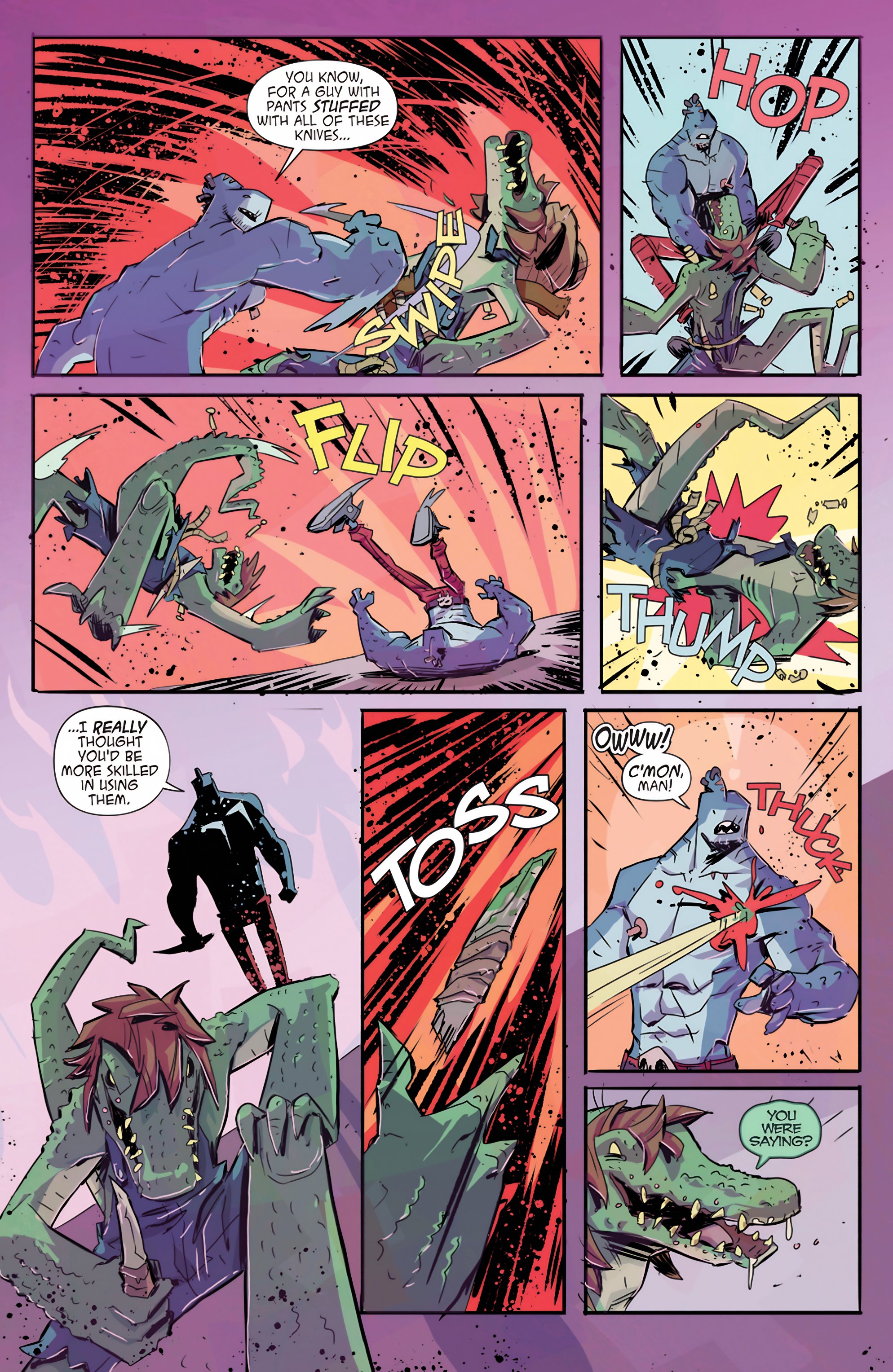 Read online Metalshark Bro: Assault On Hamzig Island comic -  Issue # TPB - 50