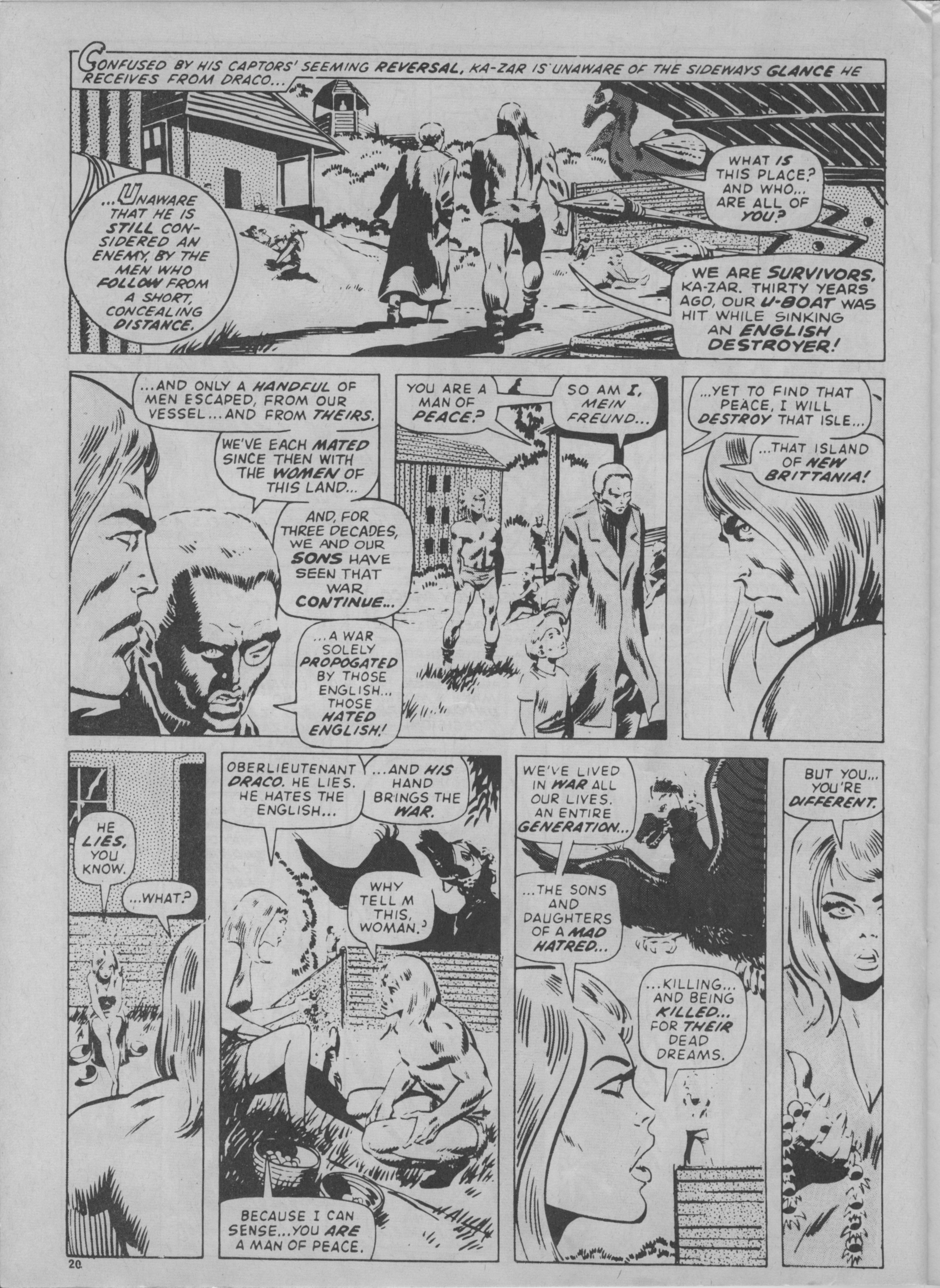 Read online Planet of the Apes (1974) comic -  Issue #10 - 20