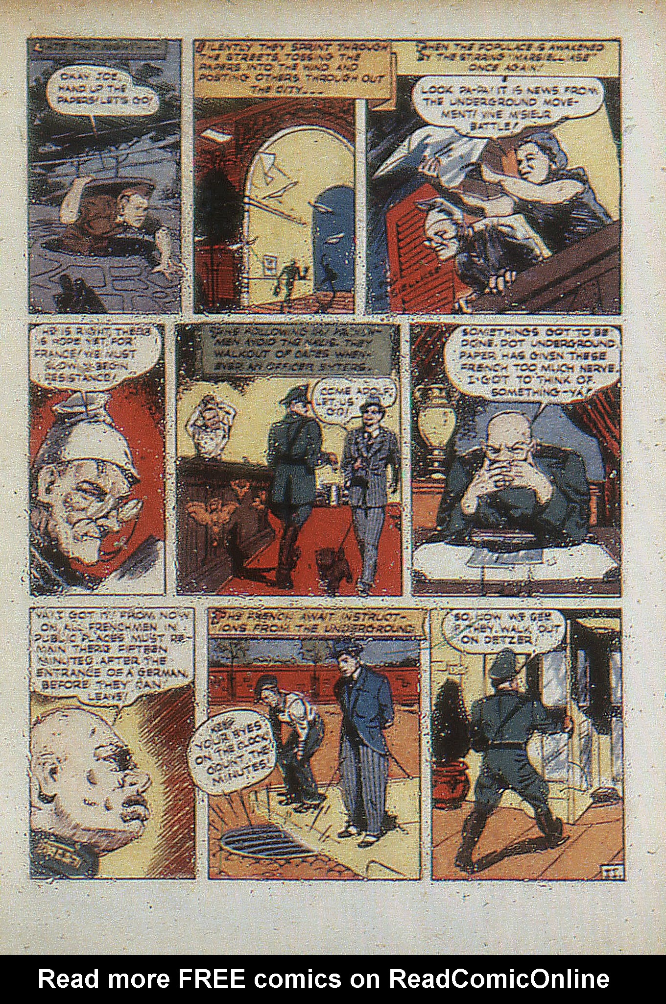 Read online Captain Battle Comics comic -  Issue #1 - 13