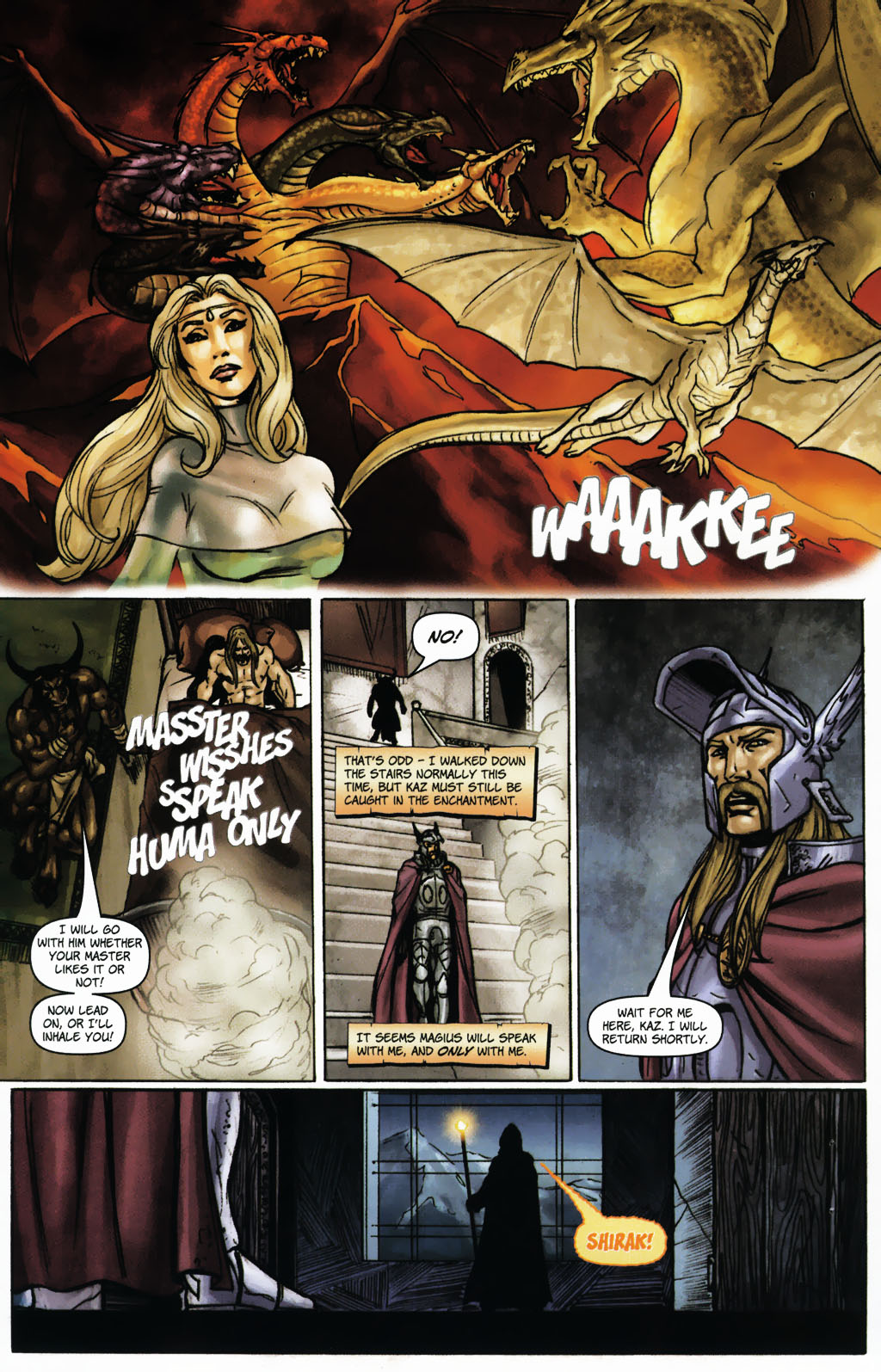 Read online Dragonlance: The Legend of Huma comic -  Issue #5 - 23