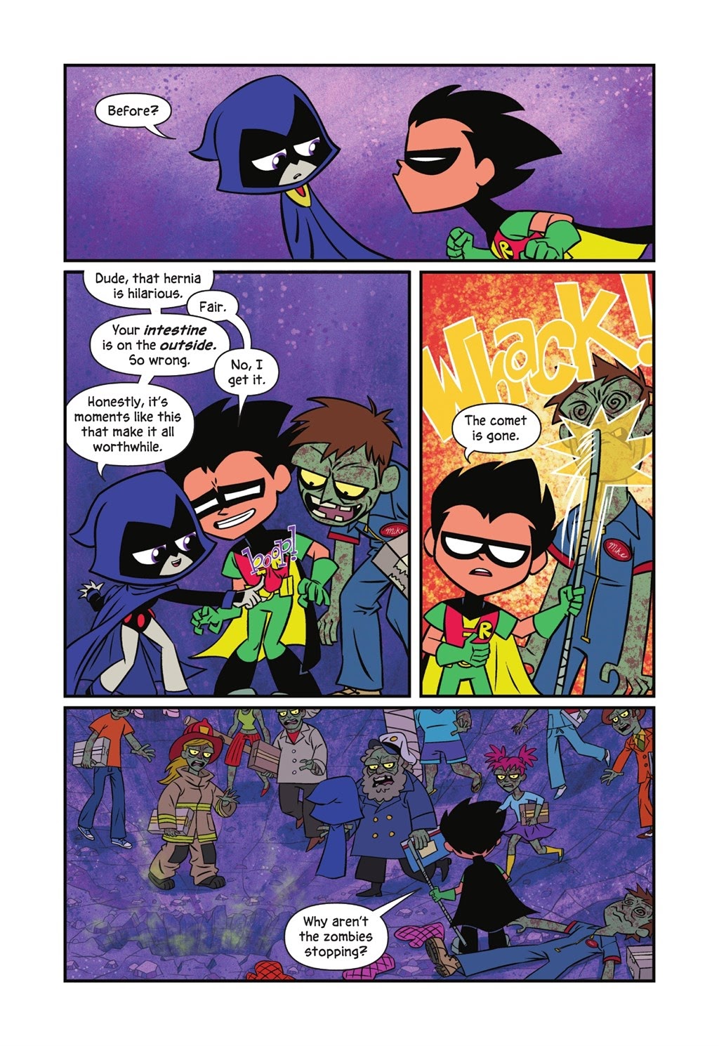 Read online Teen Titans Go! Undead?! comic -  Issue # TPB (Part 2) - 17