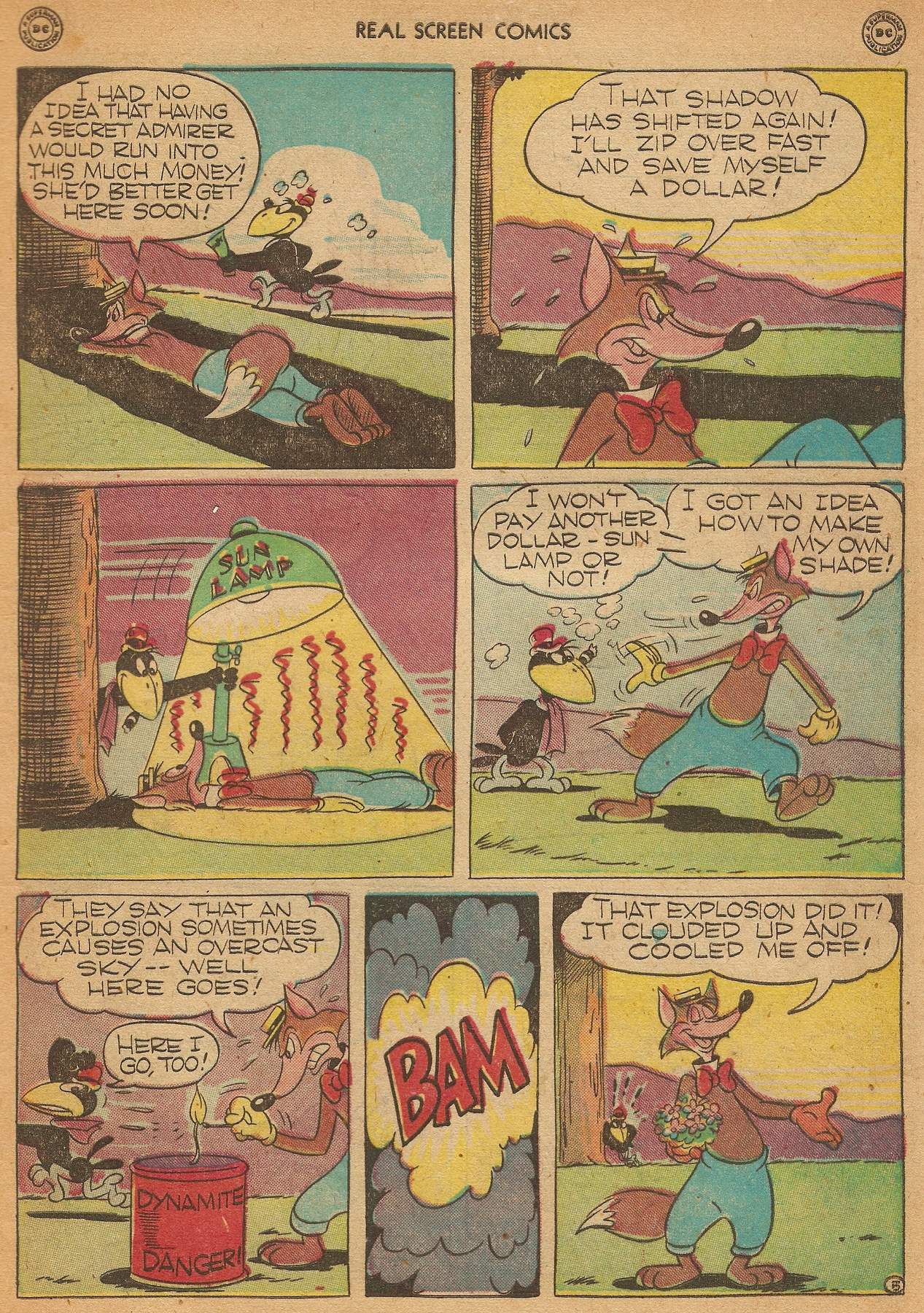 Read online Real Screen Comics comic -  Issue #18 - 7