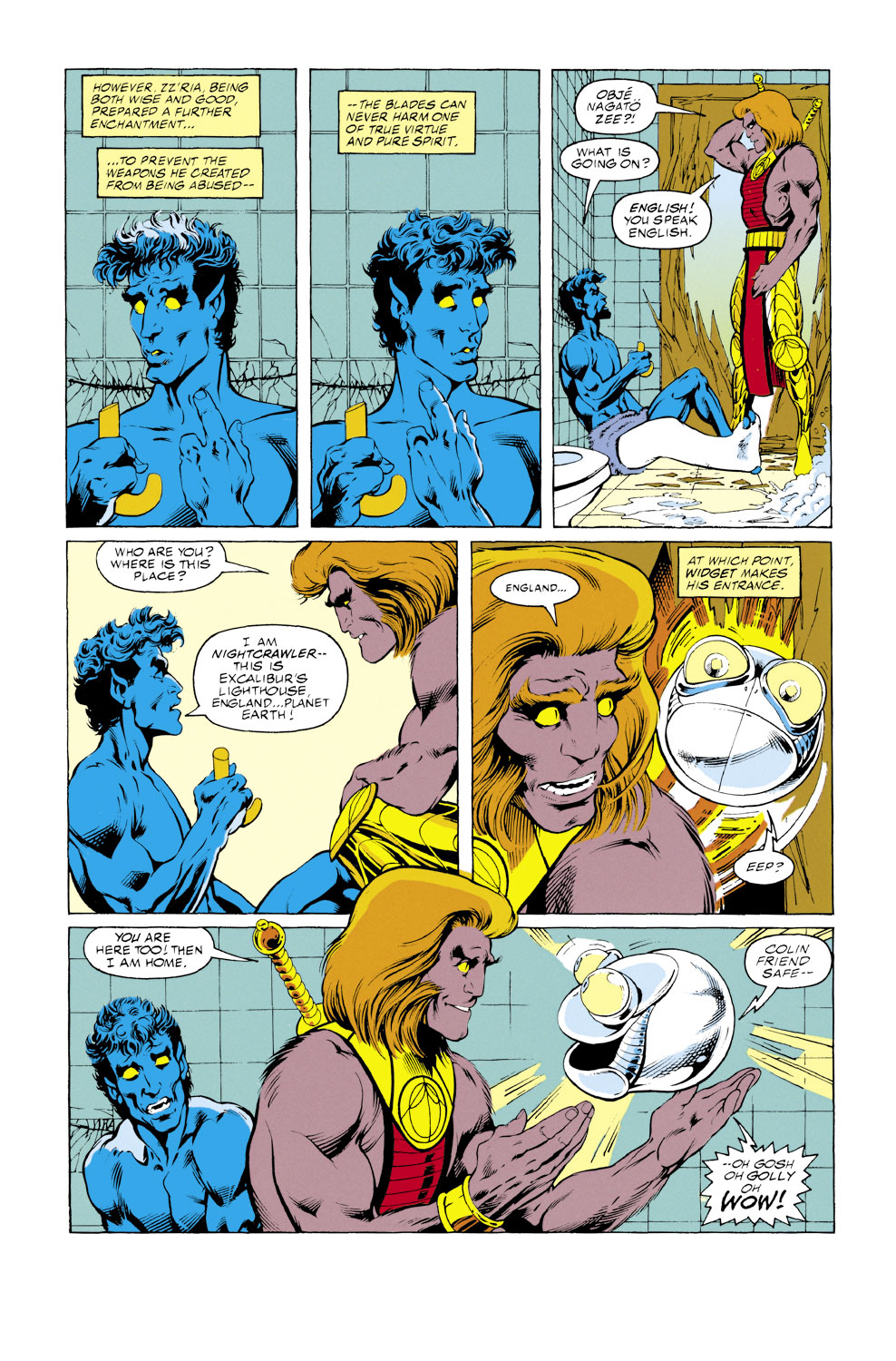 Read online Excalibur (1988) comic -  Issue #46 - 8