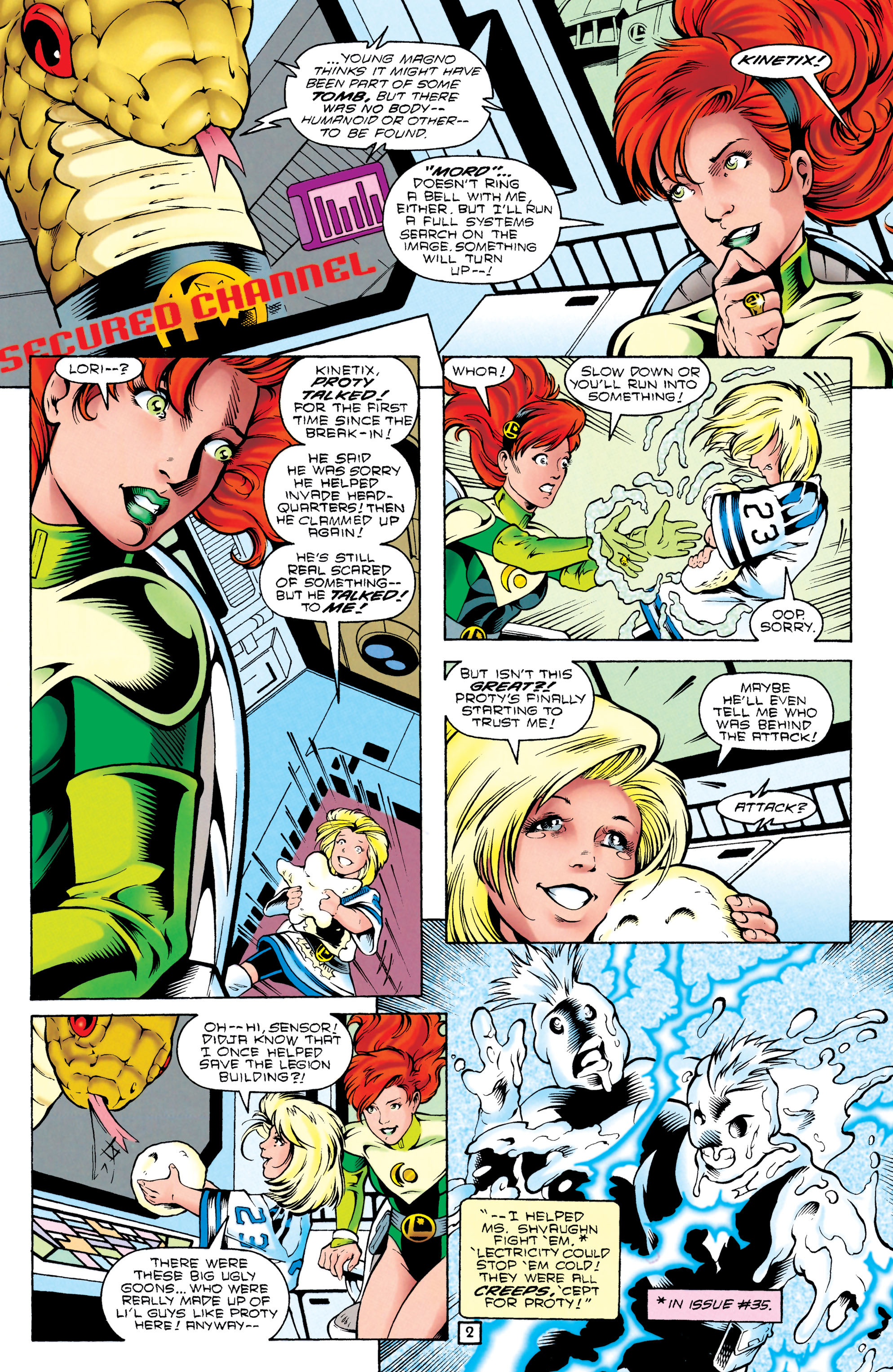 Read online Legionnaires comic -  Issue #45 - 3