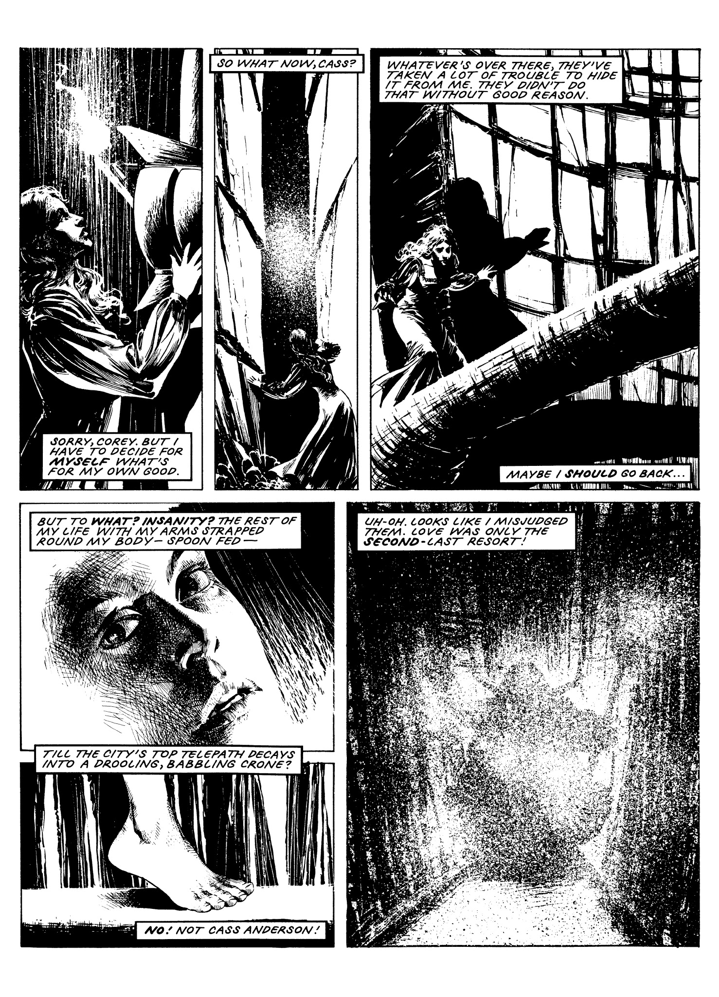 Read online Judge Anderson: The Psi Files comic -  Issue # TPB 1 - 406