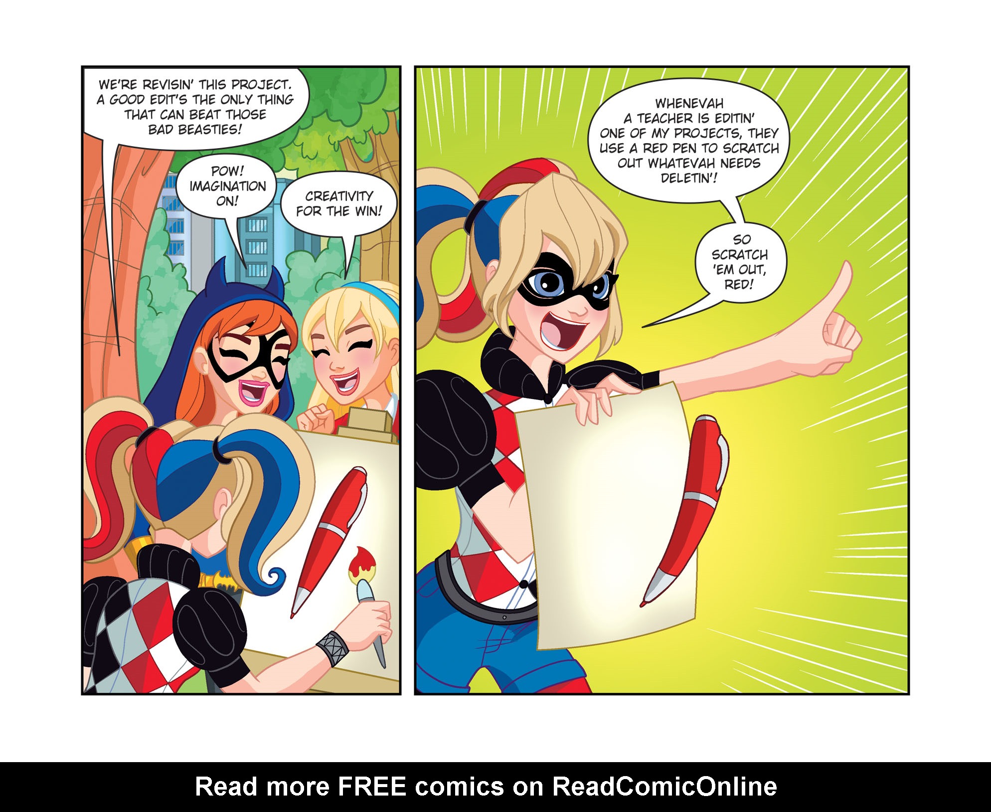 Read online DC Super Hero Girls: Out of the Bottle comic -  Issue #11 - 9