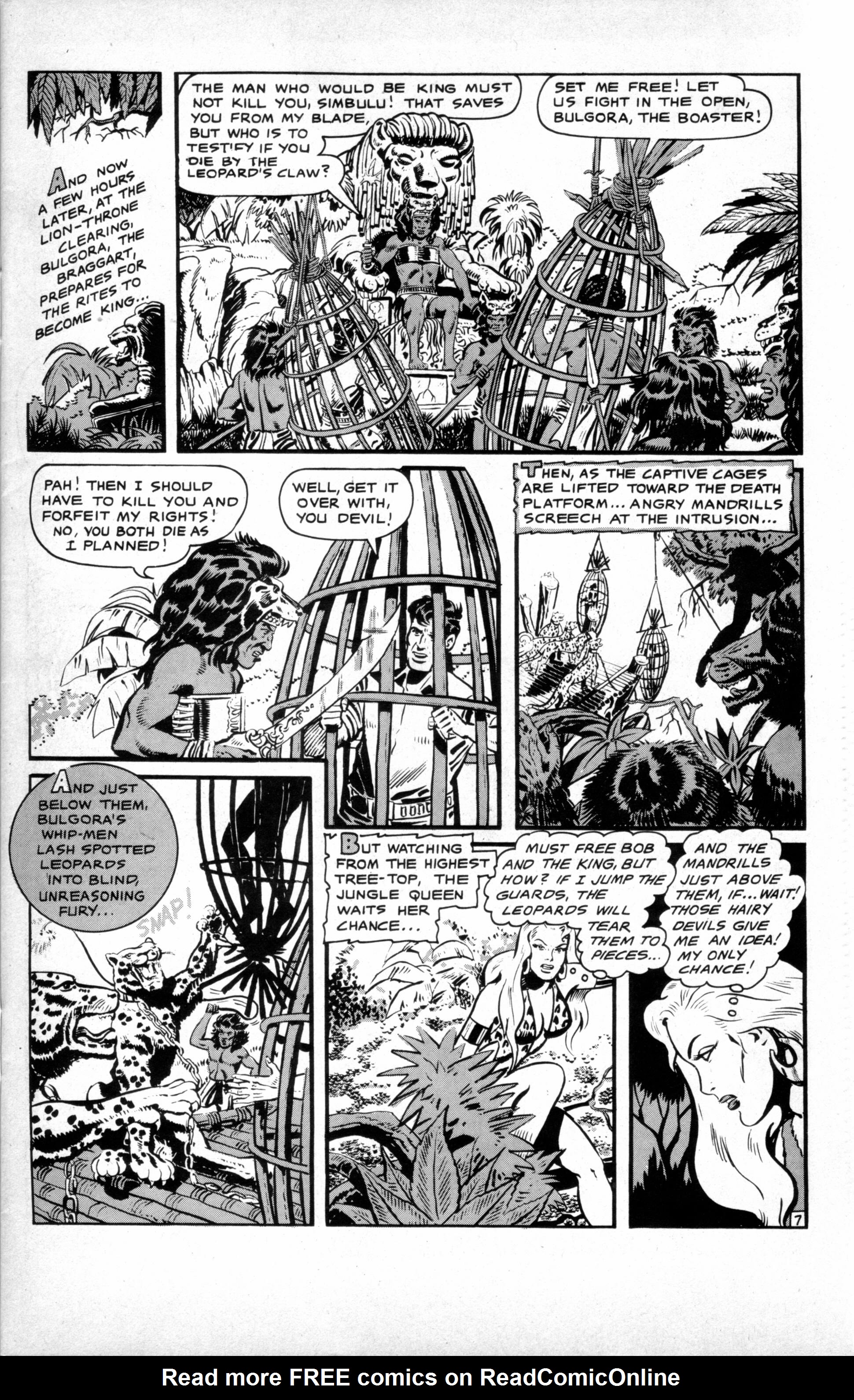 Read online Jungle Girls (1988) comic -  Issue #8 - 9