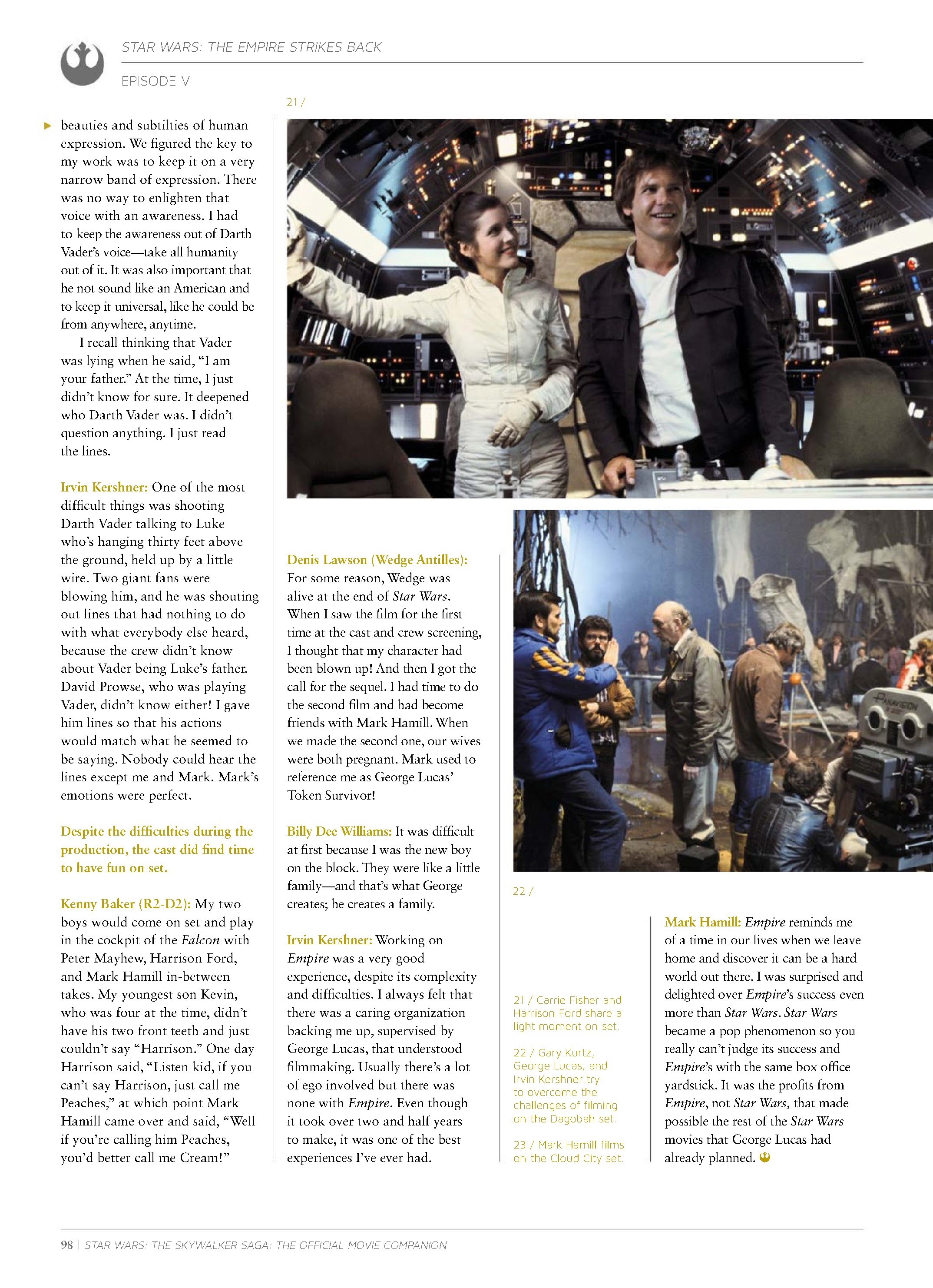 Read online Star Wars: The Skywalker Saga The Official Collector's Edition Book comic -  Issue # TPB (Part 1) - 98