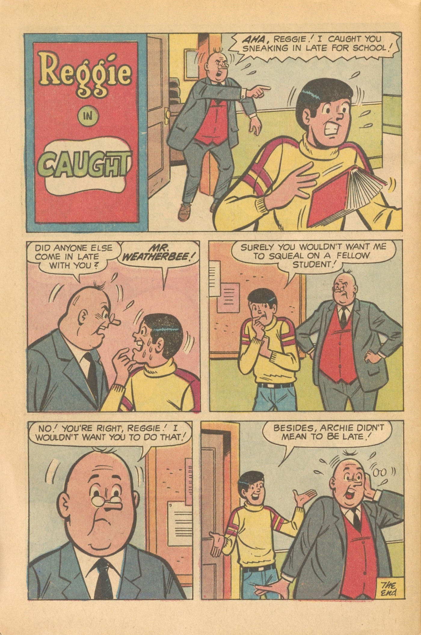 Read online Reggie's Wise Guy Jokes comic -  Issue #18 - 47