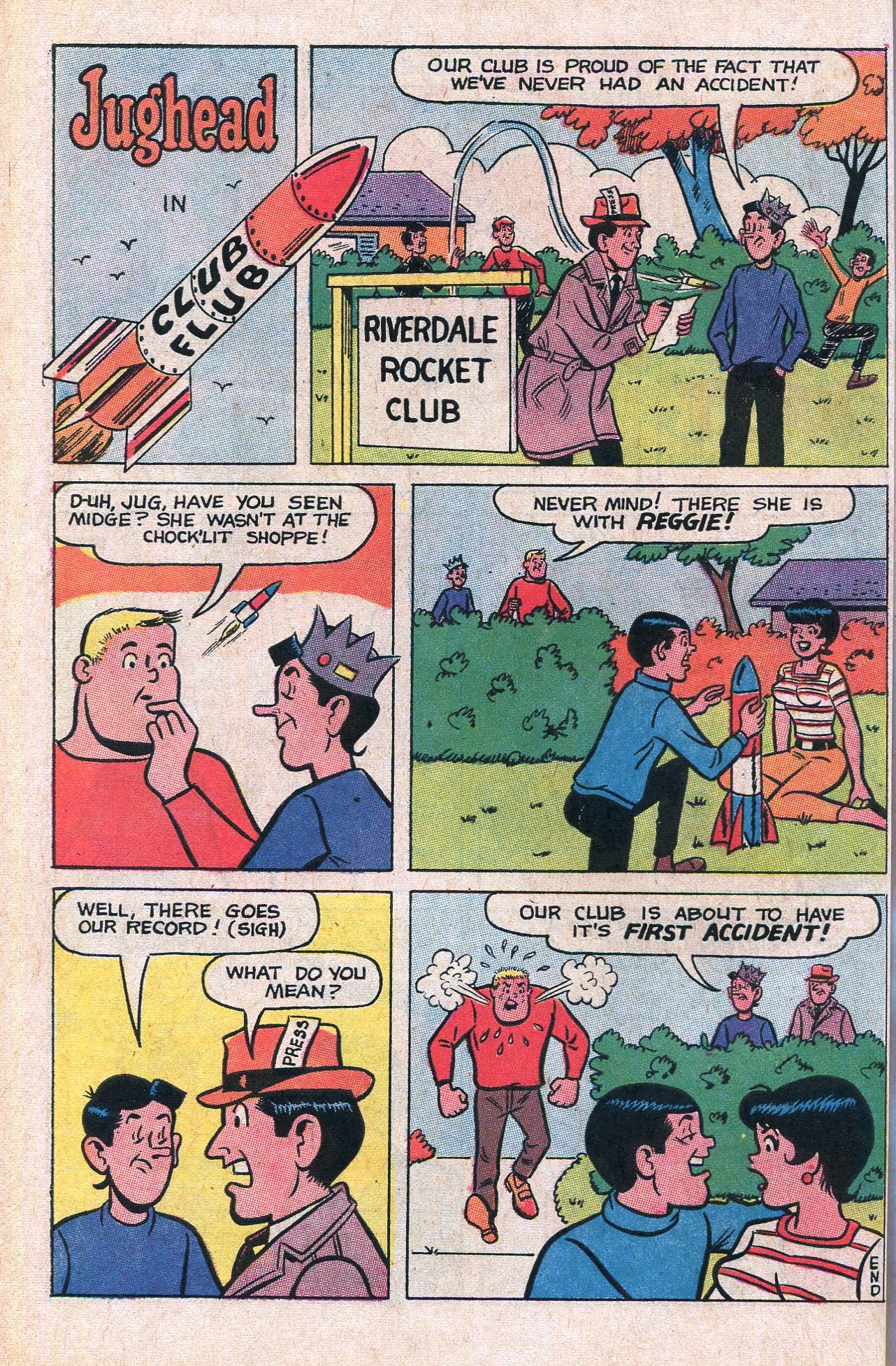 Read online Jughead's Jokes comic -  Issue #21 - 24