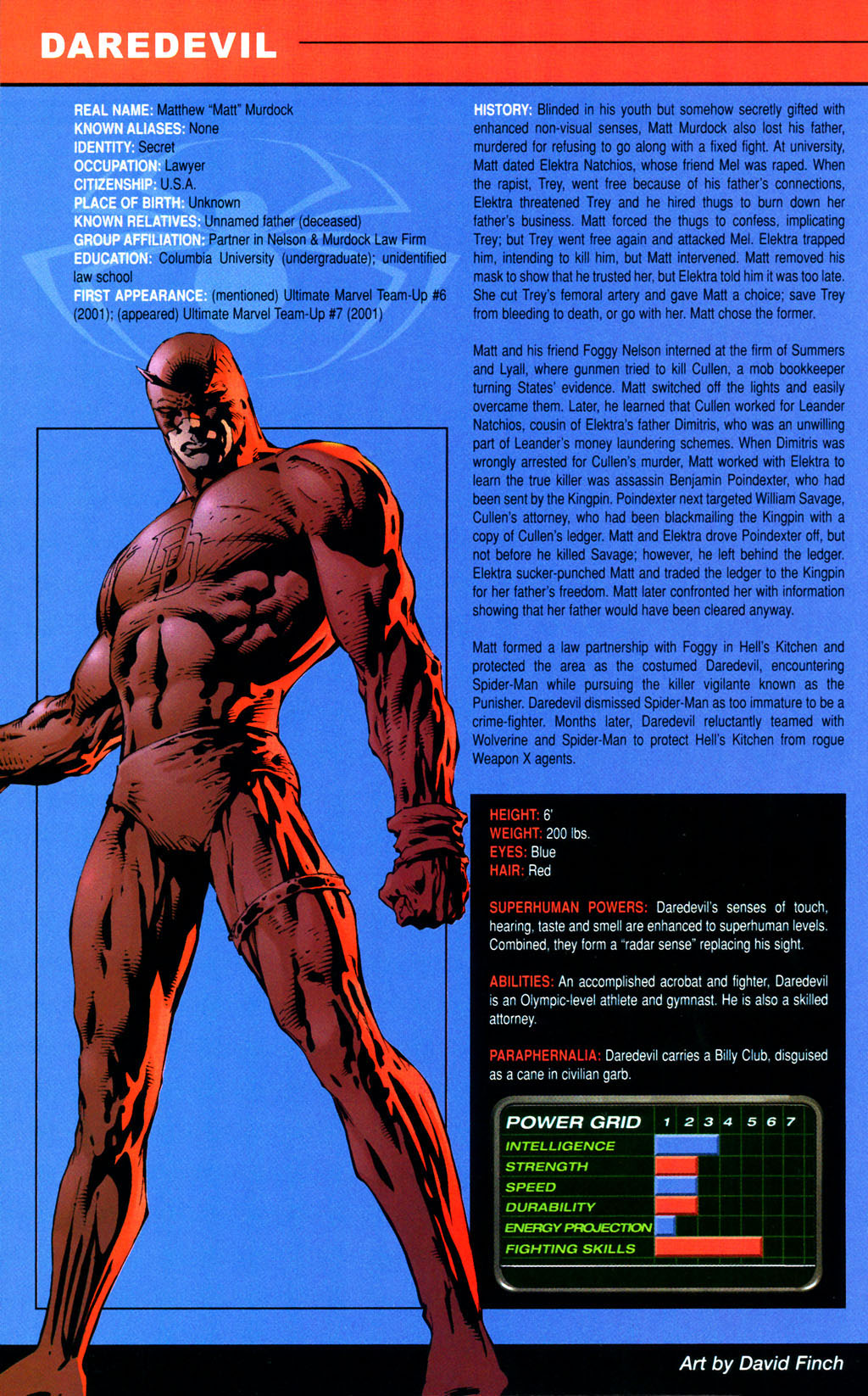 Read online Official Handbook of the Ultimate Marvel Universe 2005: The Fantastic Four & Spider-Man comic -  Issue # Full - 6