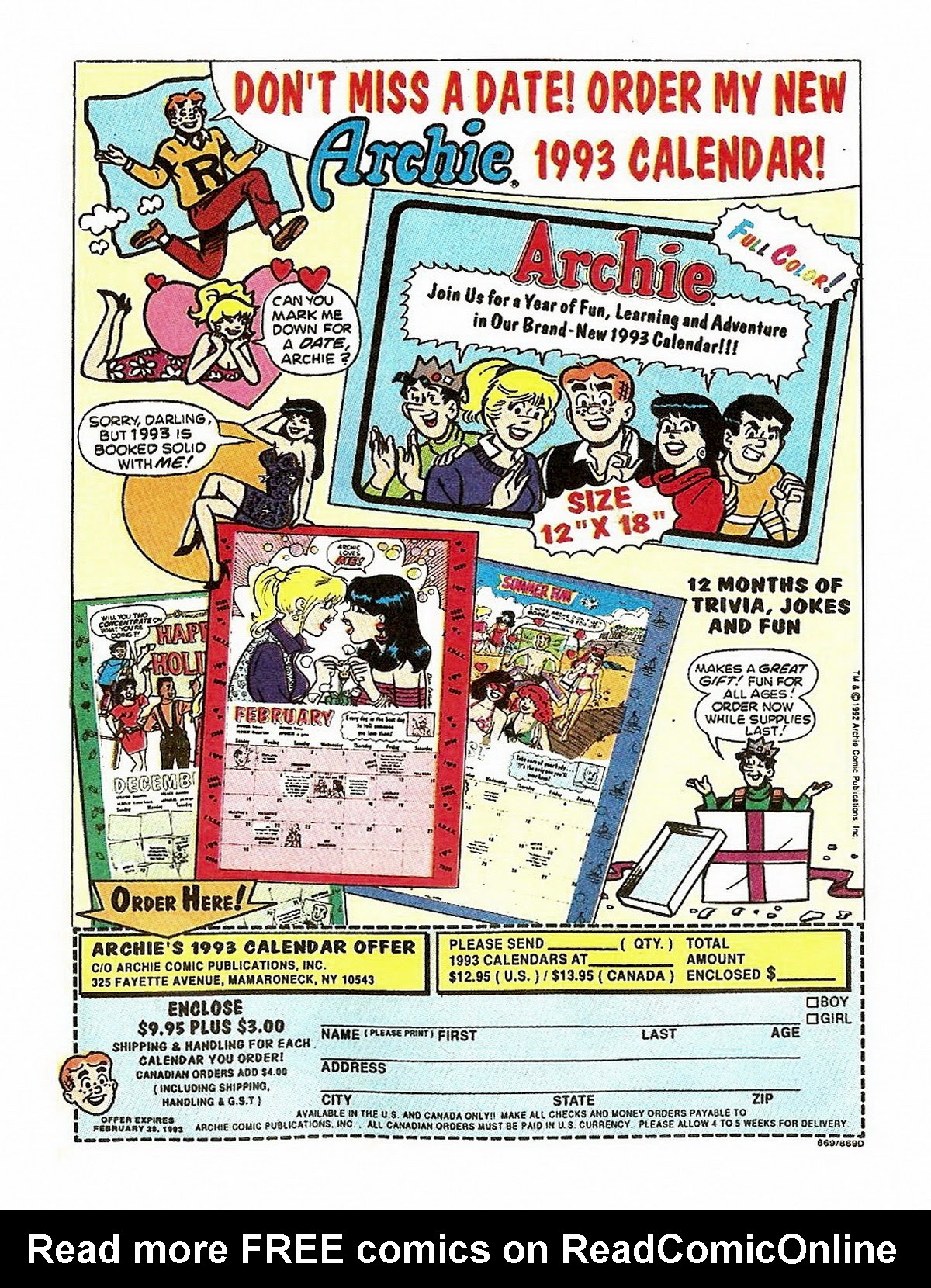 Read online Archie's Double Digest Magazine comic -  Issue #64 - 123