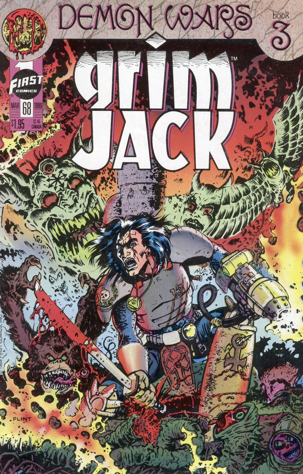 Read online Grimjack comic -  Issue #68 - 1