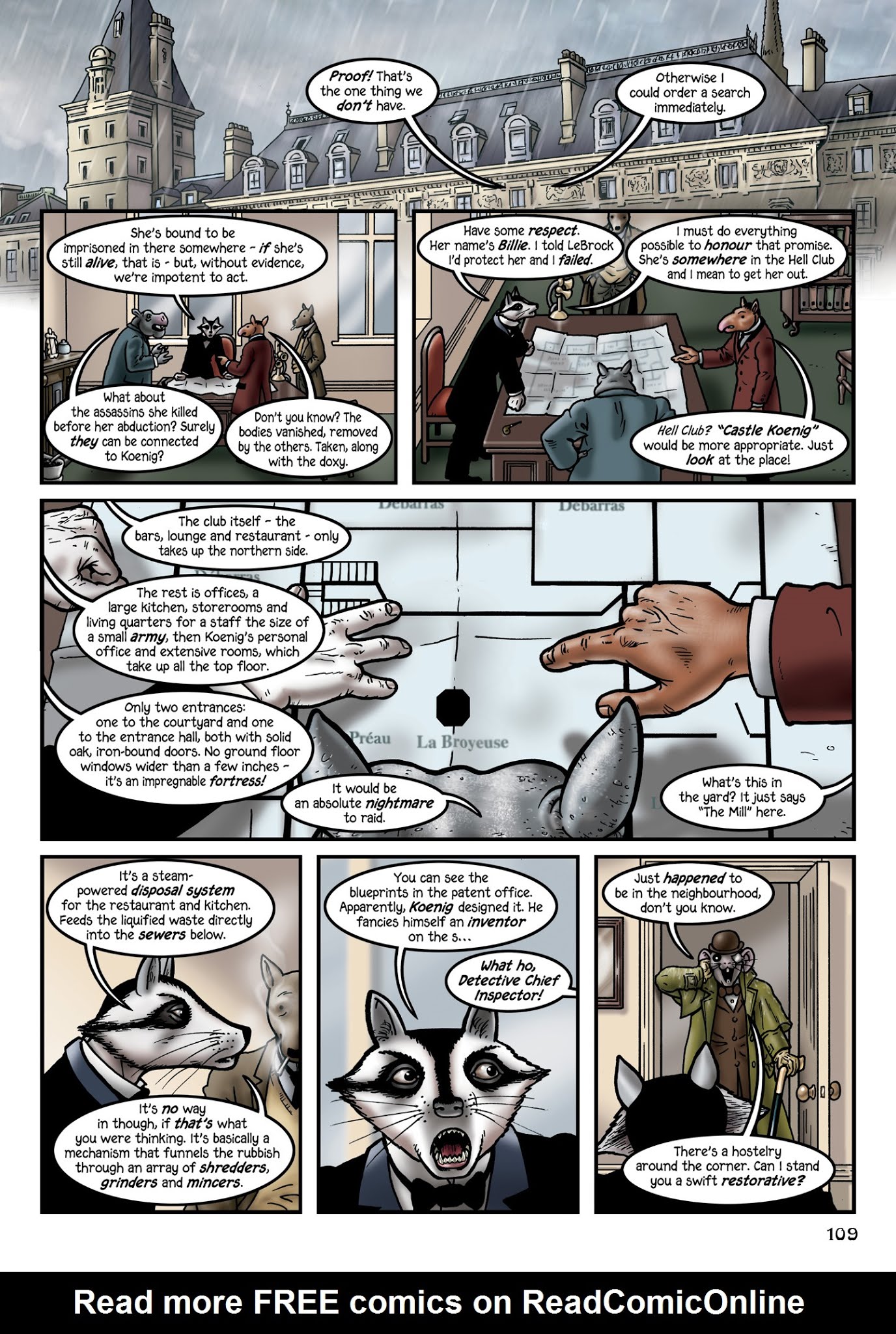 Read online Grandville Force Majeur comic -  Issue # TPB (Part 2) - 12