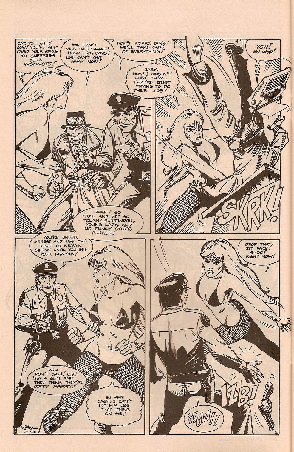 Read online Cat Claw comic -  Issue #4 - 14