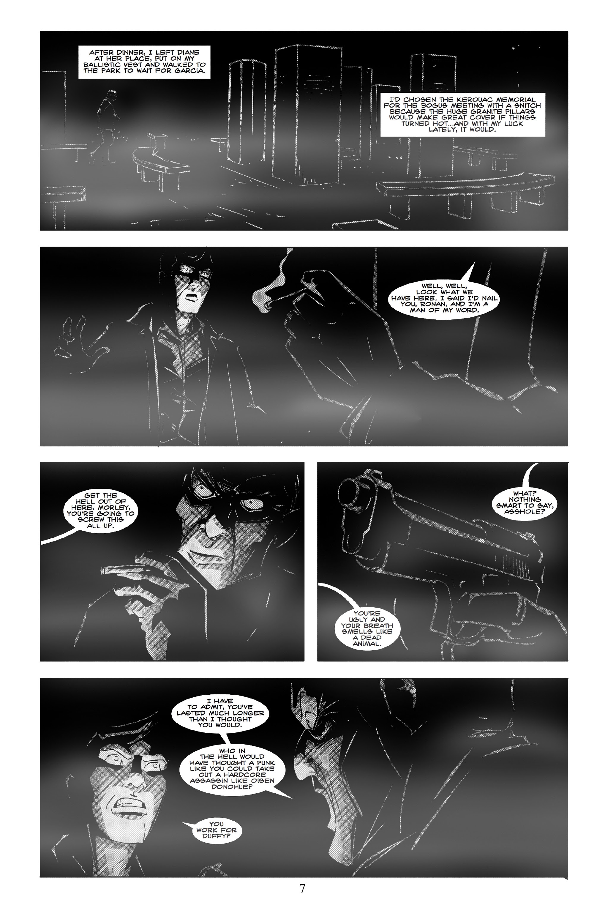 Read online Two Redheads & A Dead Blonde comic -  Issue #5 - 8