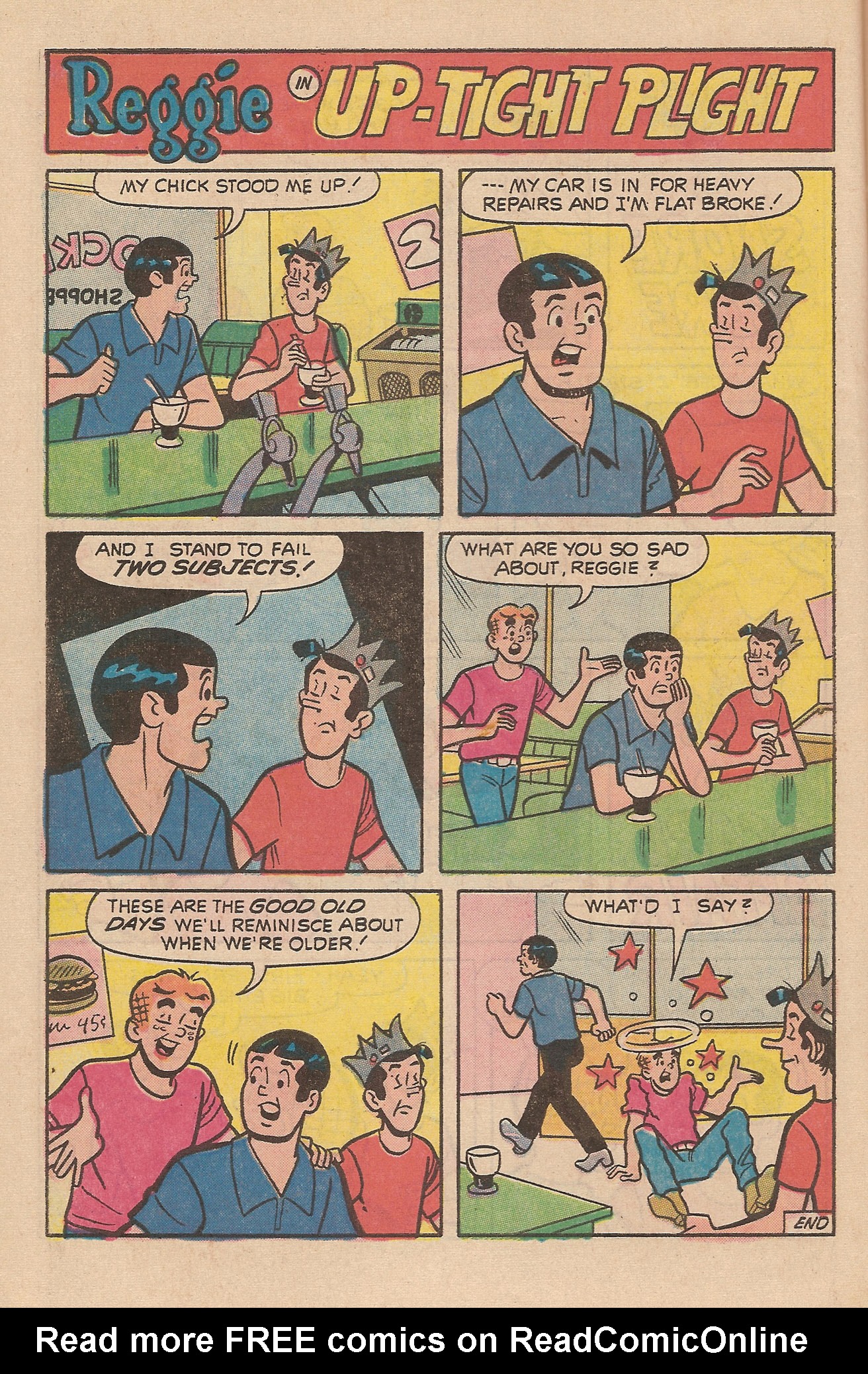 Read online Reggie's Wise Guy Jokes comic -  Issue #27 - 6