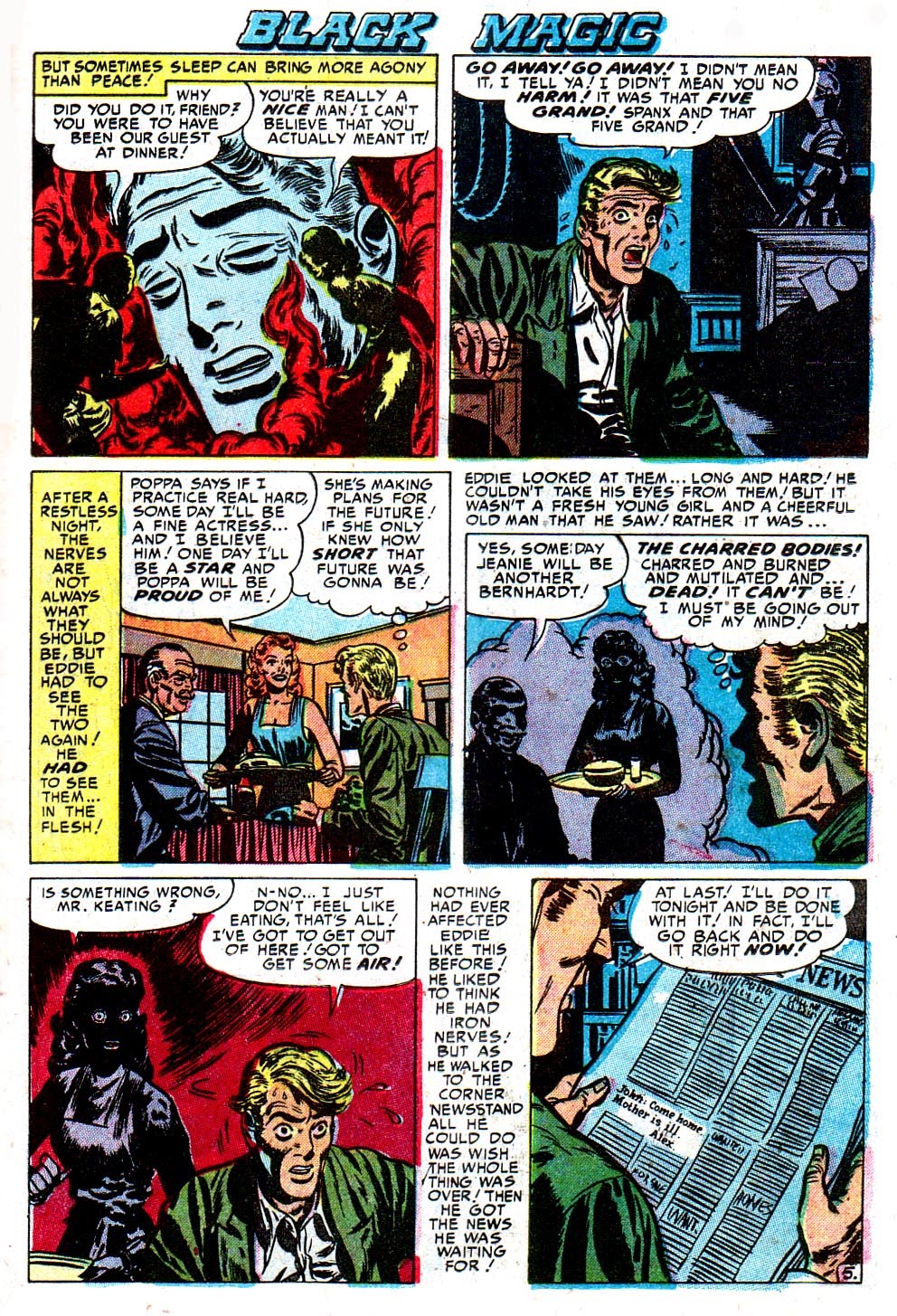Read online Black Magic (1950) comic -  Issue #15 - 6