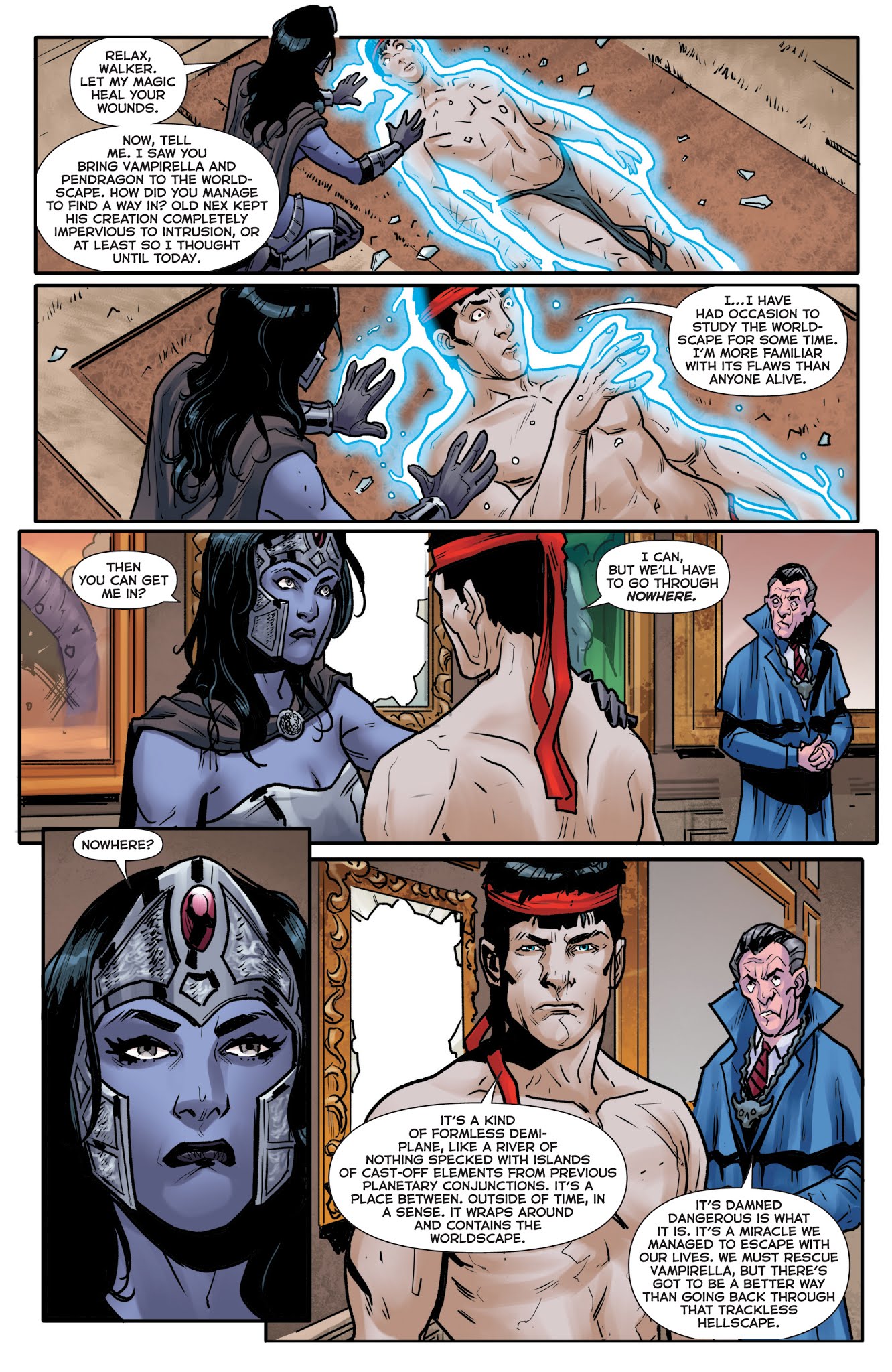 Read online Pathfinder: Worldscape (2018) comic -  Issue # Swords of Sorrow - 13