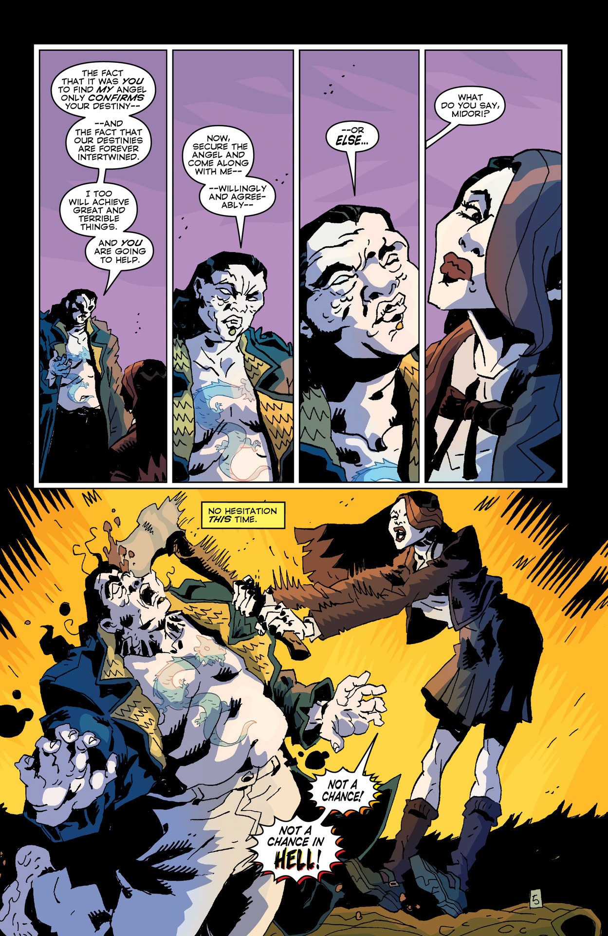 Read online In Hell We Fight! comic -  Issue #5 - 7