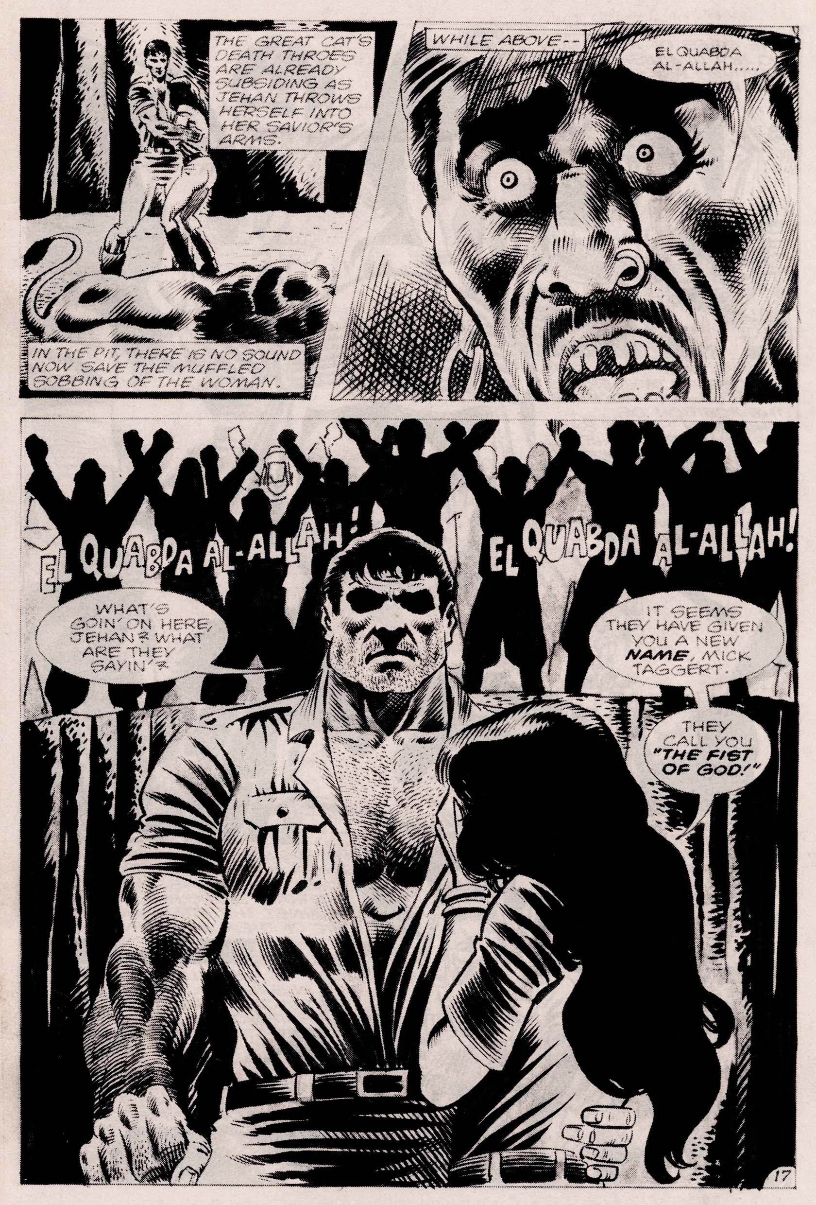 Read online The Fist of God comic -  Issue #2 - 19