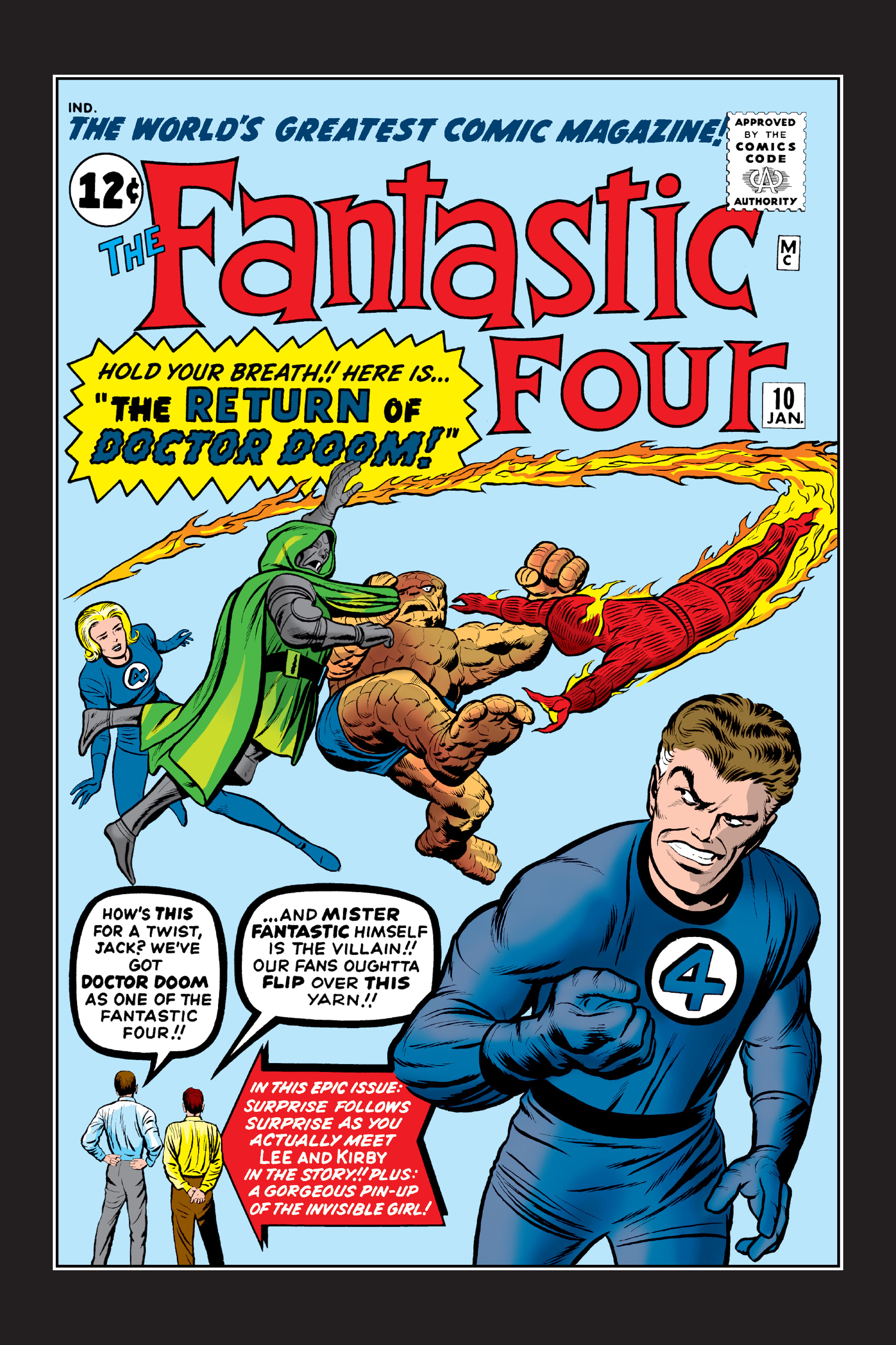 Read online Mighty Marvel Masterworks: The Fantastic Four comic -  Issue # TPB 1 (Part 3) - 33