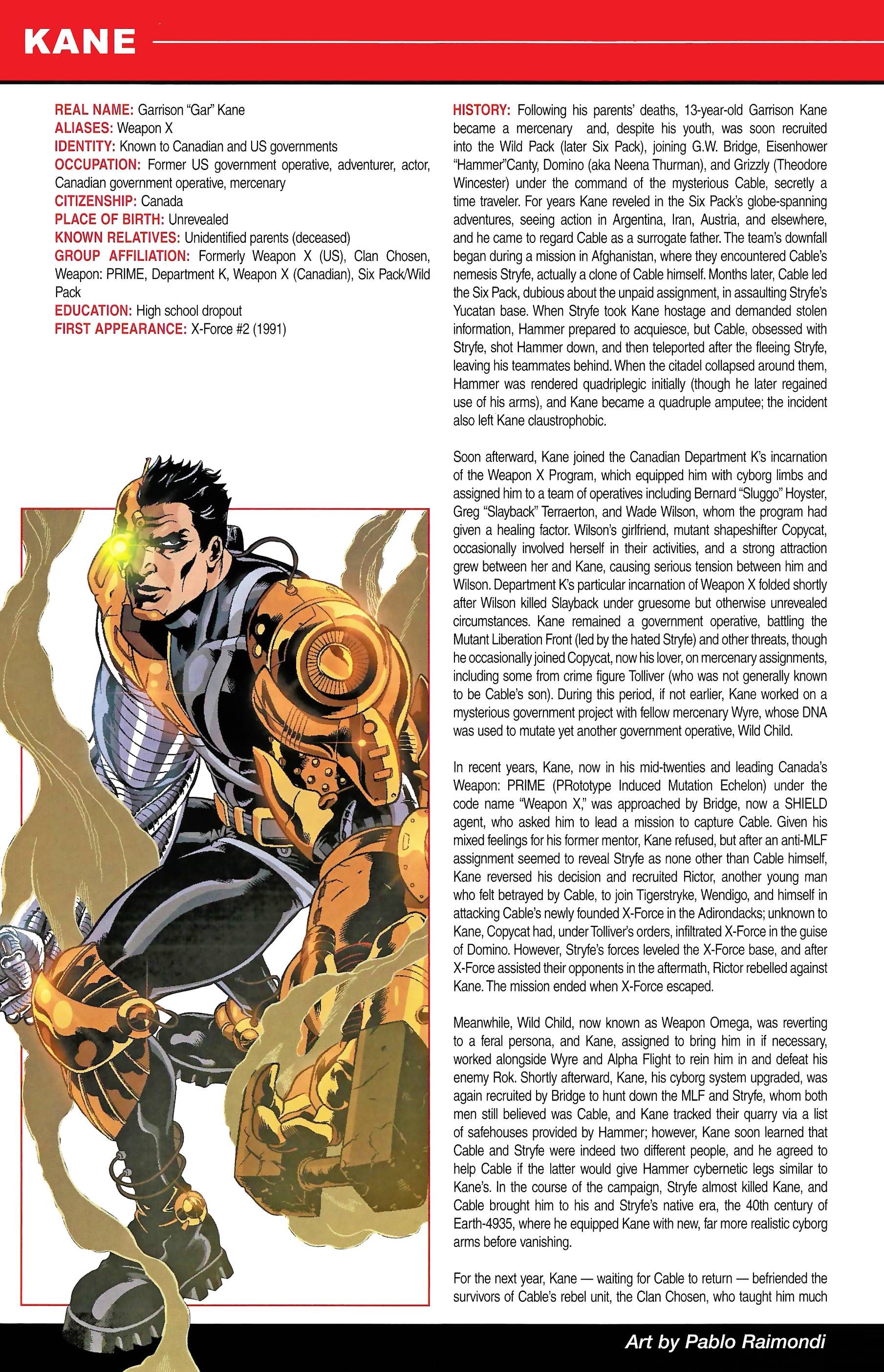 Read online Official Handbook of the Marvel Universe A to Z comic -  Issue # TPB 6 (Part 1) - 52