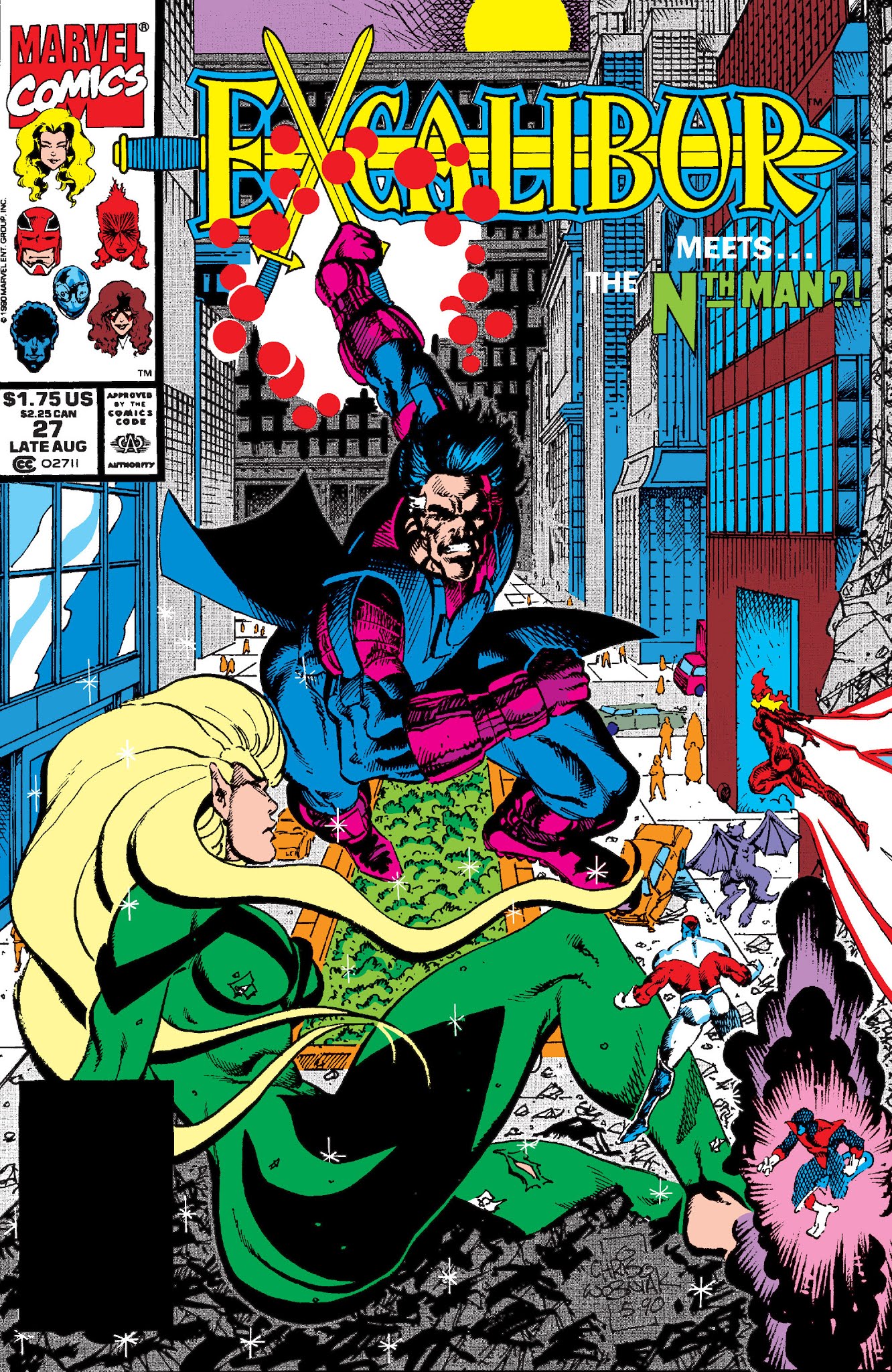 Read online Excalibur (1988) comic -  Issue # TPB 4 (Part 2) - 44