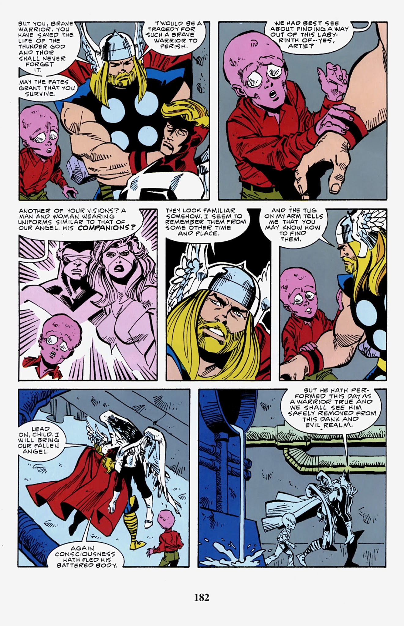 Read online Thor Visionaries: Walter Simonson comic -  Issue # TPB 4 - 183