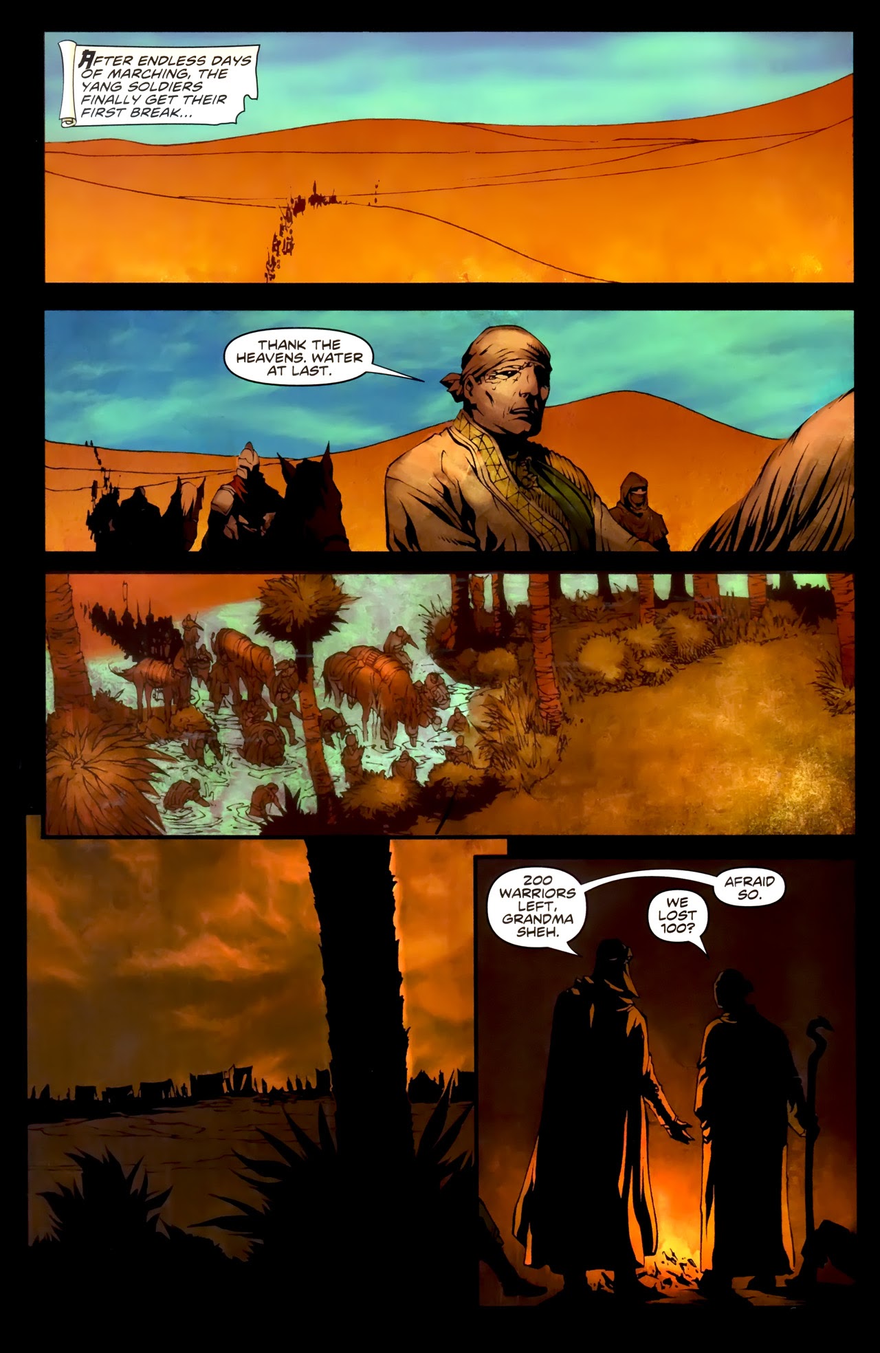 Read online Widow Warriors comic -  Issue #3 - 6