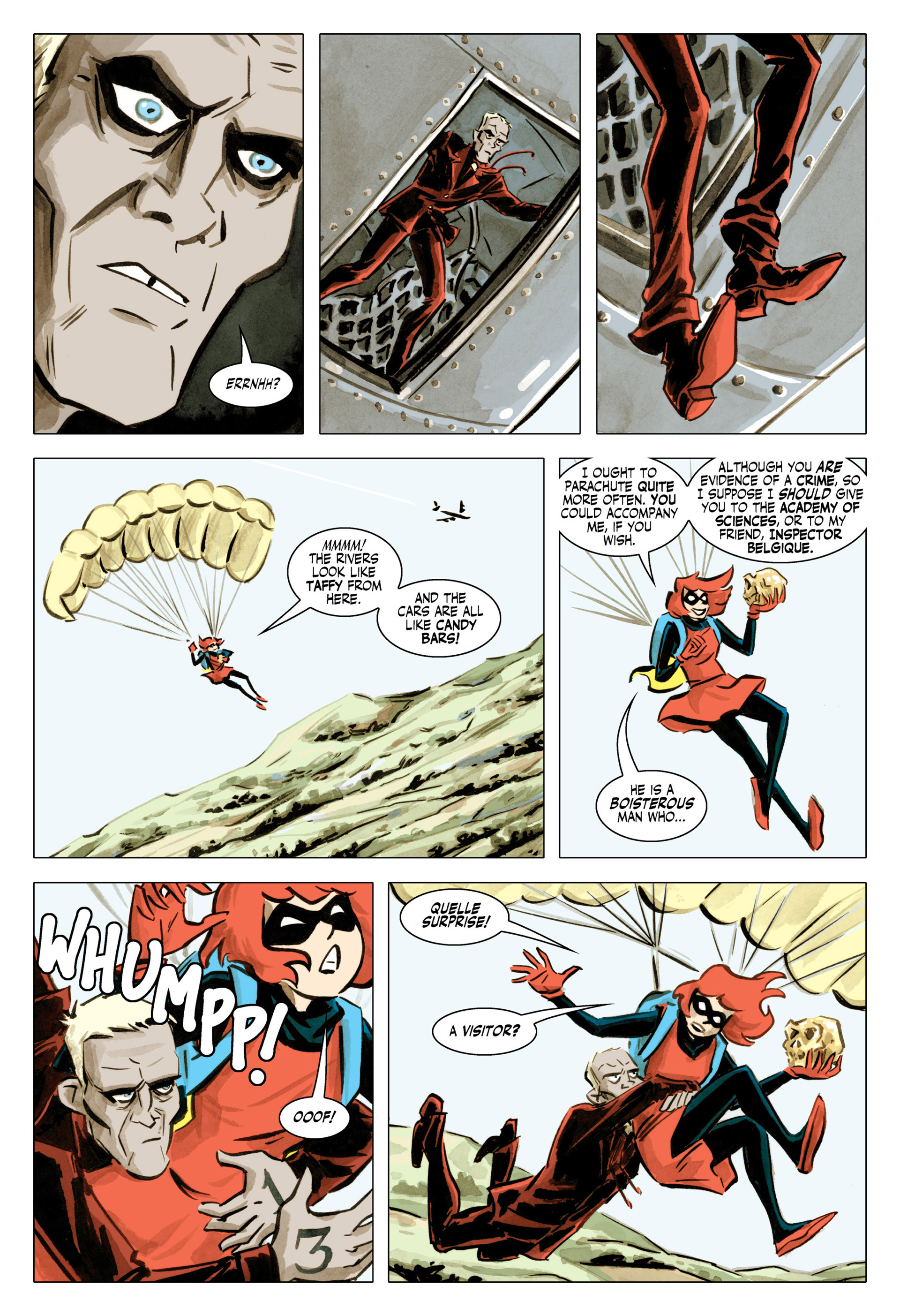 Read online Bandette (2012) comic -  Issue #7 - 17