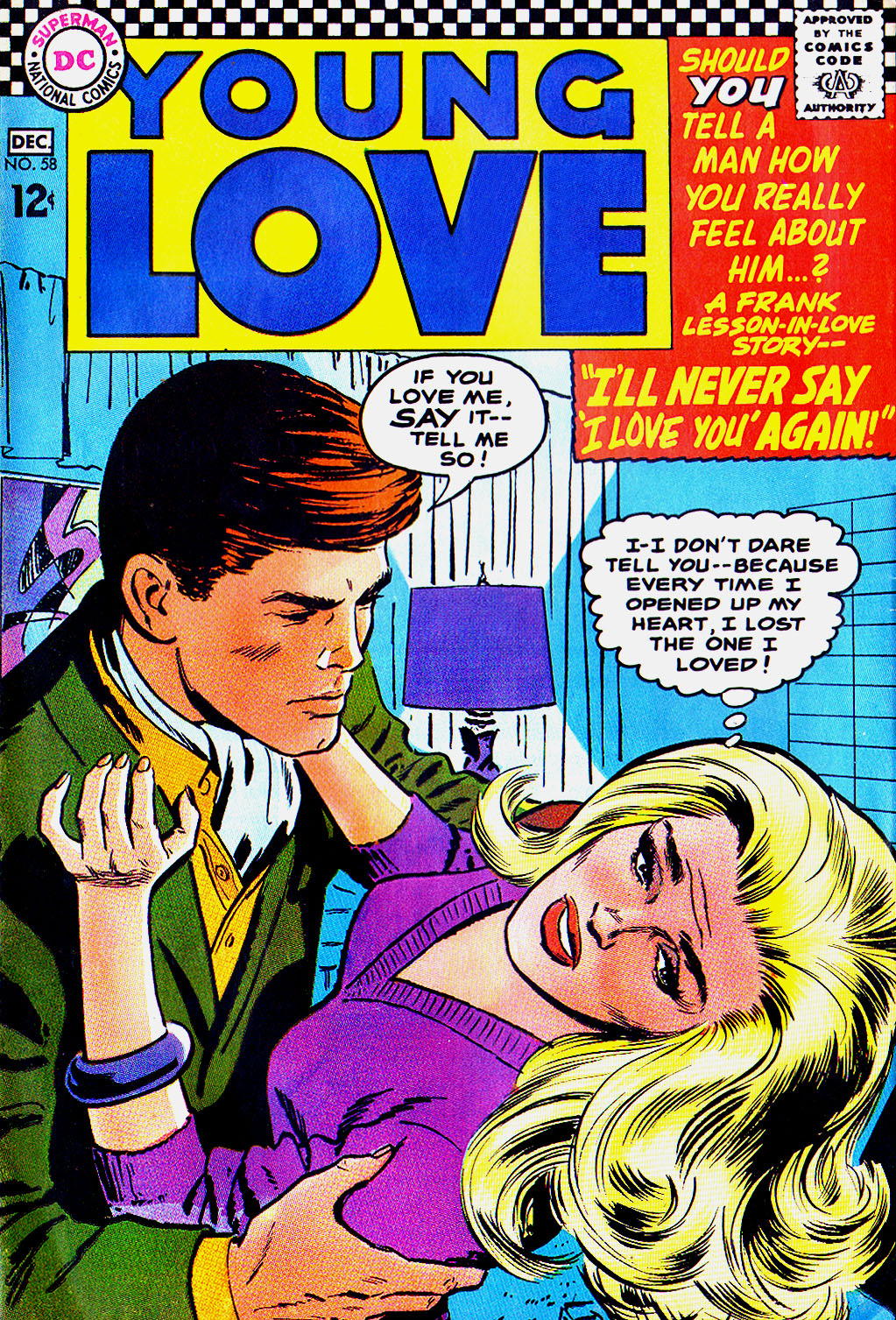 Read online Young Love (1963) comic -  Issue #58 - 1