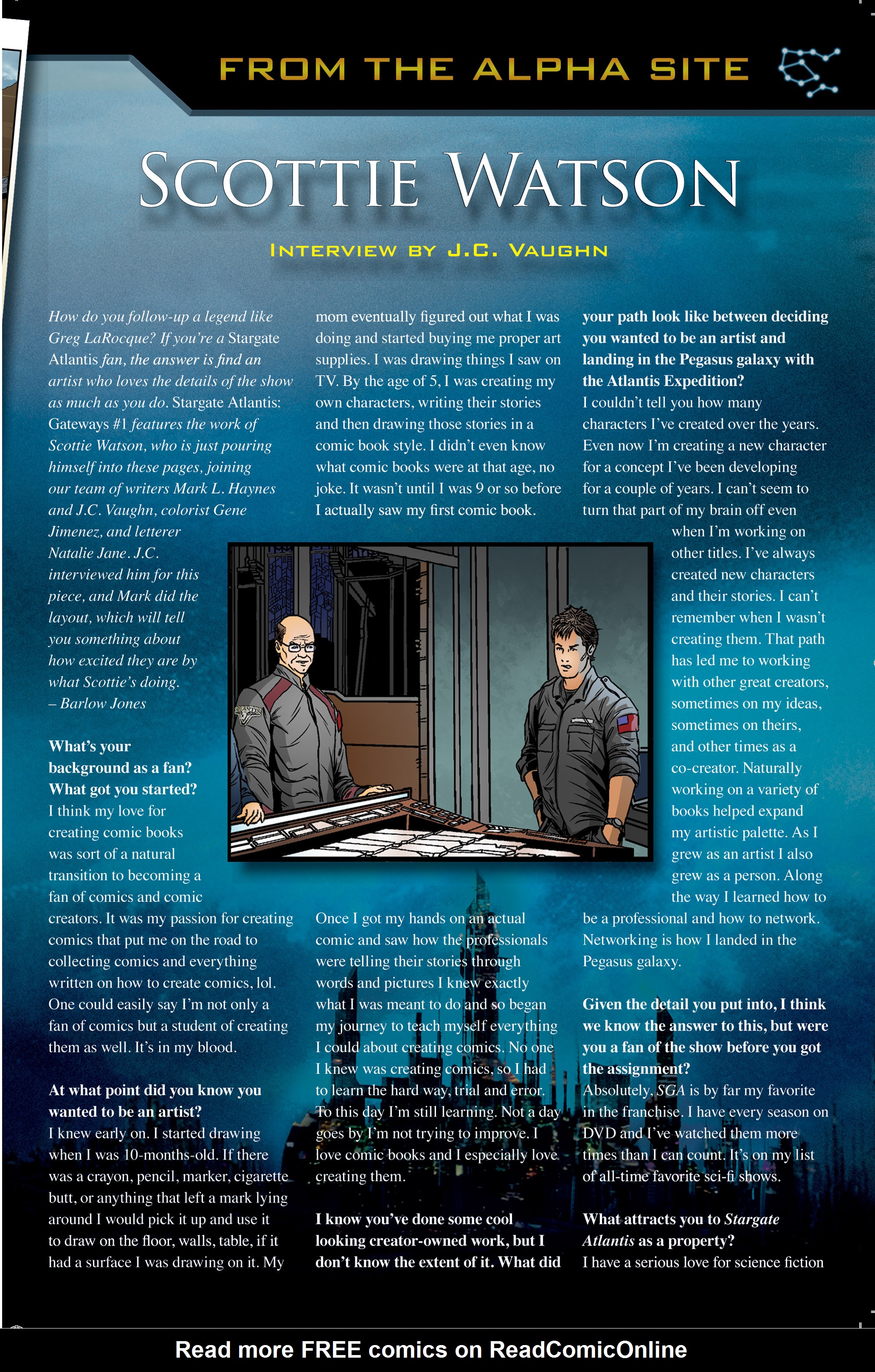 Read online Stargate Atlantis: Gateways comic -  Issue #1 - 25