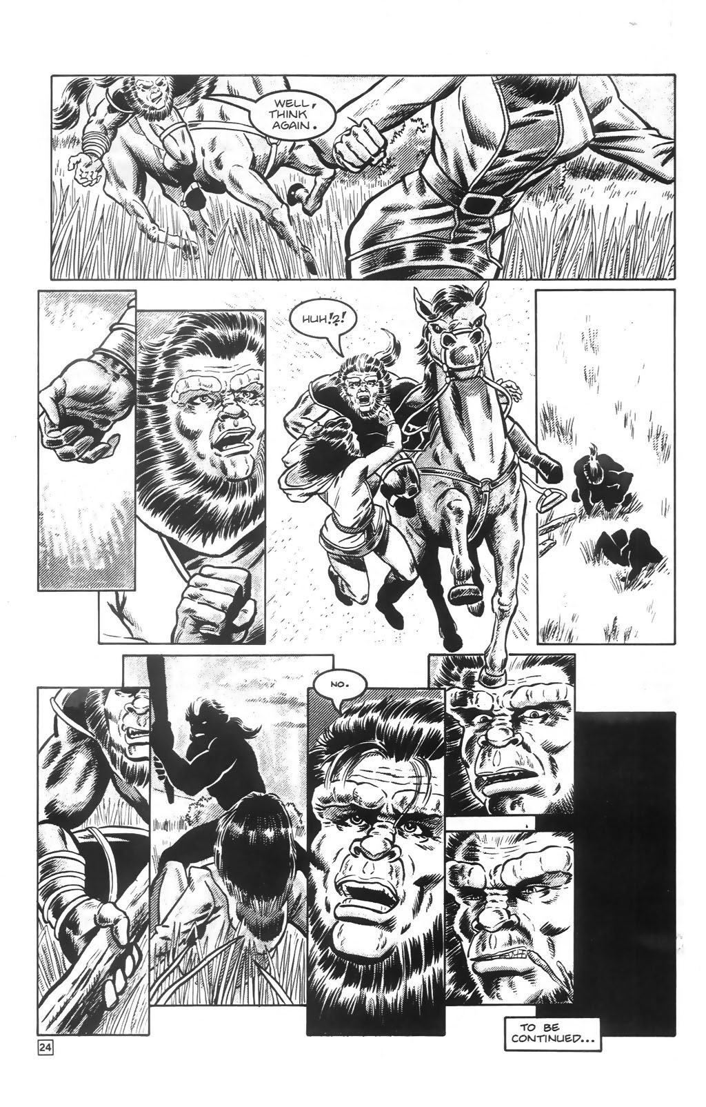 Read online Planet of the Apes: Blood of the Apes comic -  Issue #2 - 27