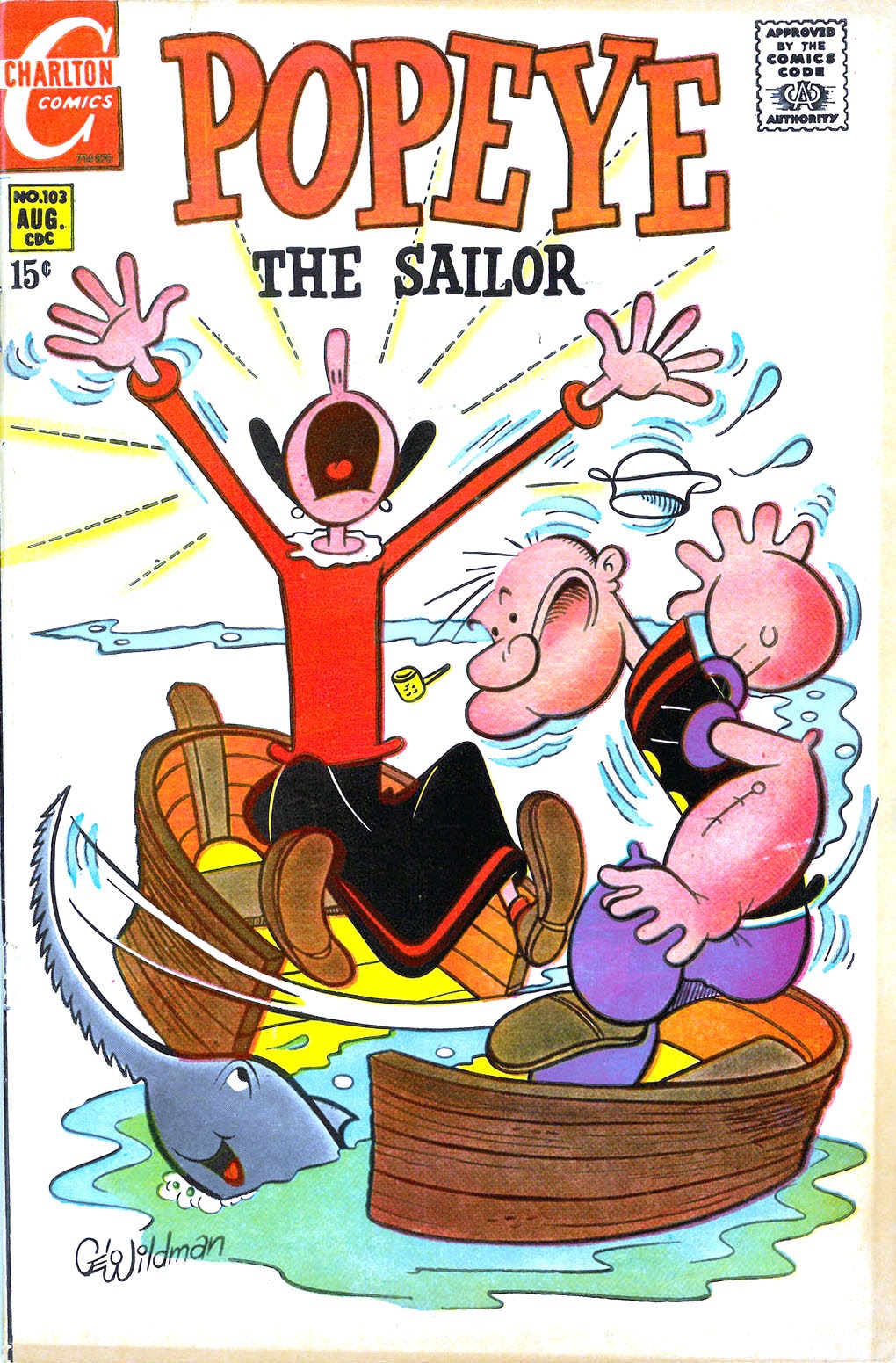 Read online Popeye (1948) comic -  Issue #104 - 1