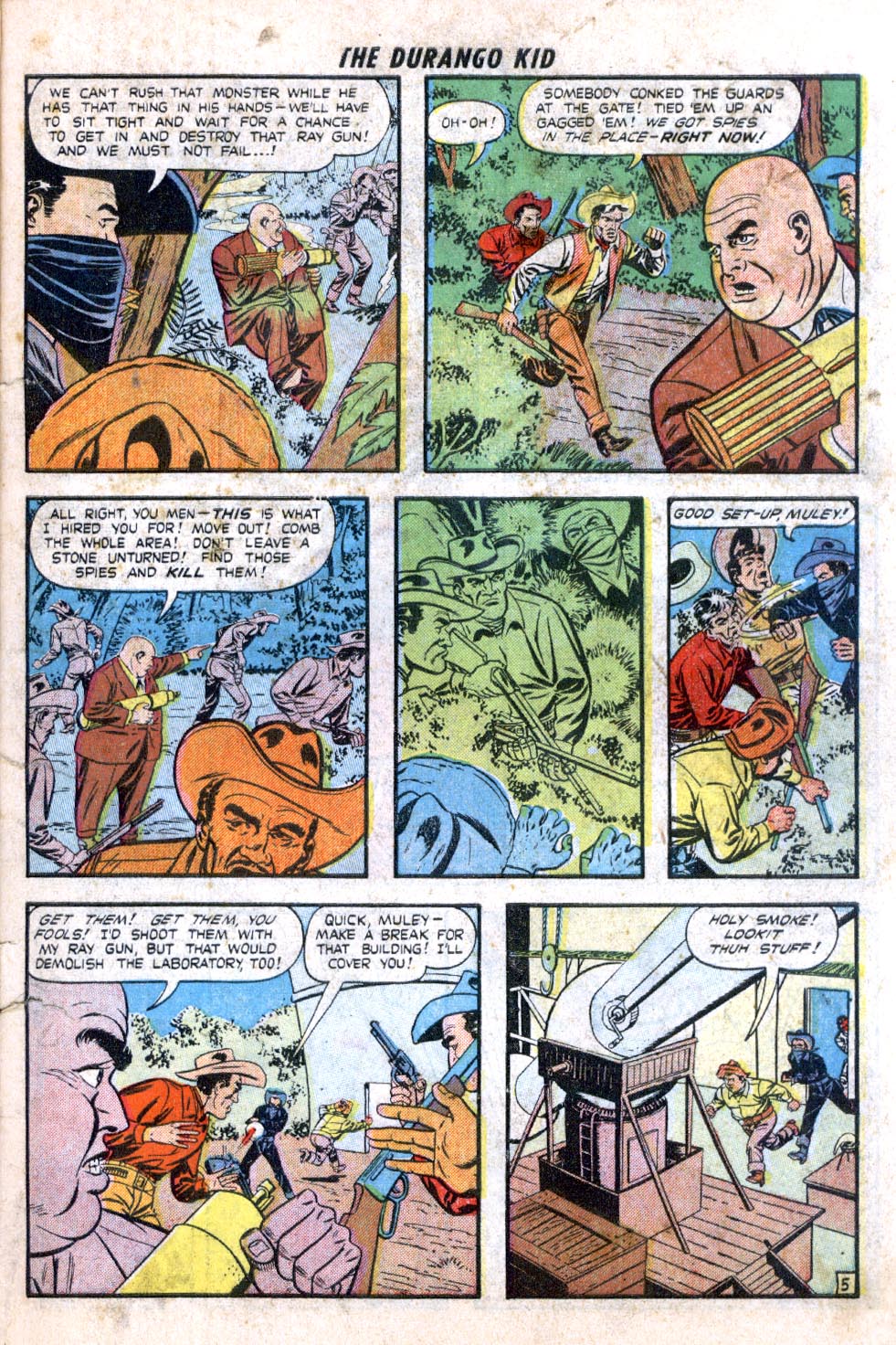 Read online Charles Starrett as The Durango Kid comic -  Issue #7 - 7