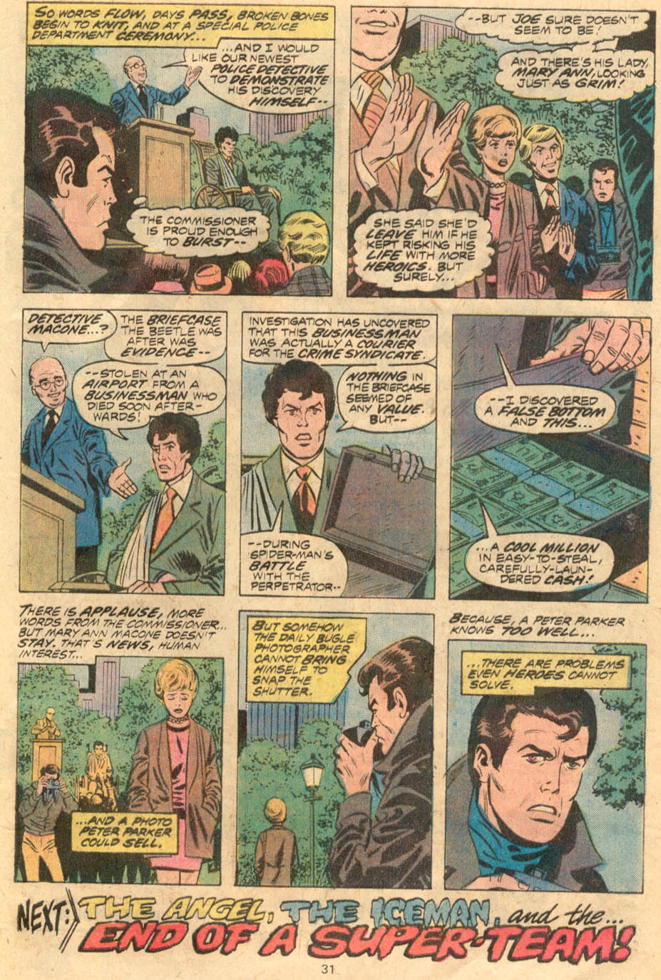 Read online The Spectacular Spider-Man (1976) comic -  Issue #16 - 21