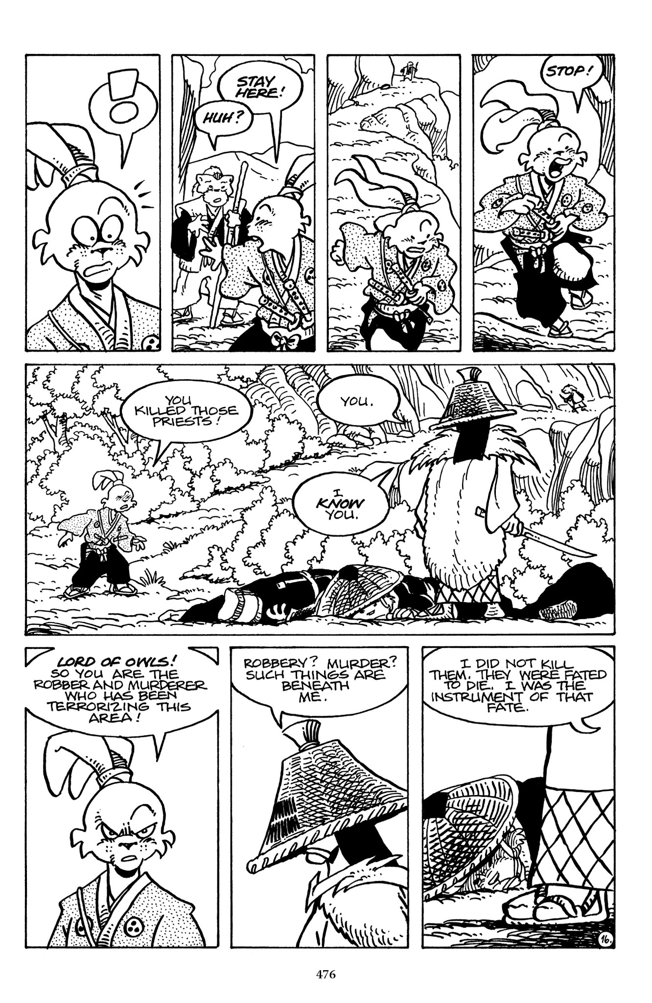 Read online The Usagi Yojimbo Saga comic -  Issue # TPB 7 - 468