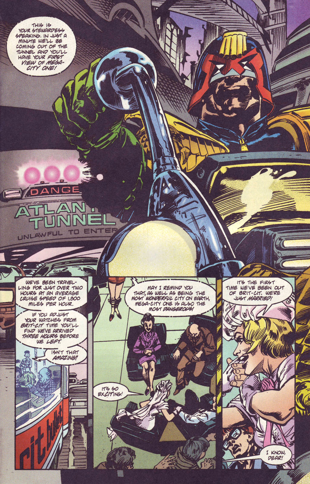 Read online Judge Dredd: Legends of the Law comic -  Issue #1 - 2