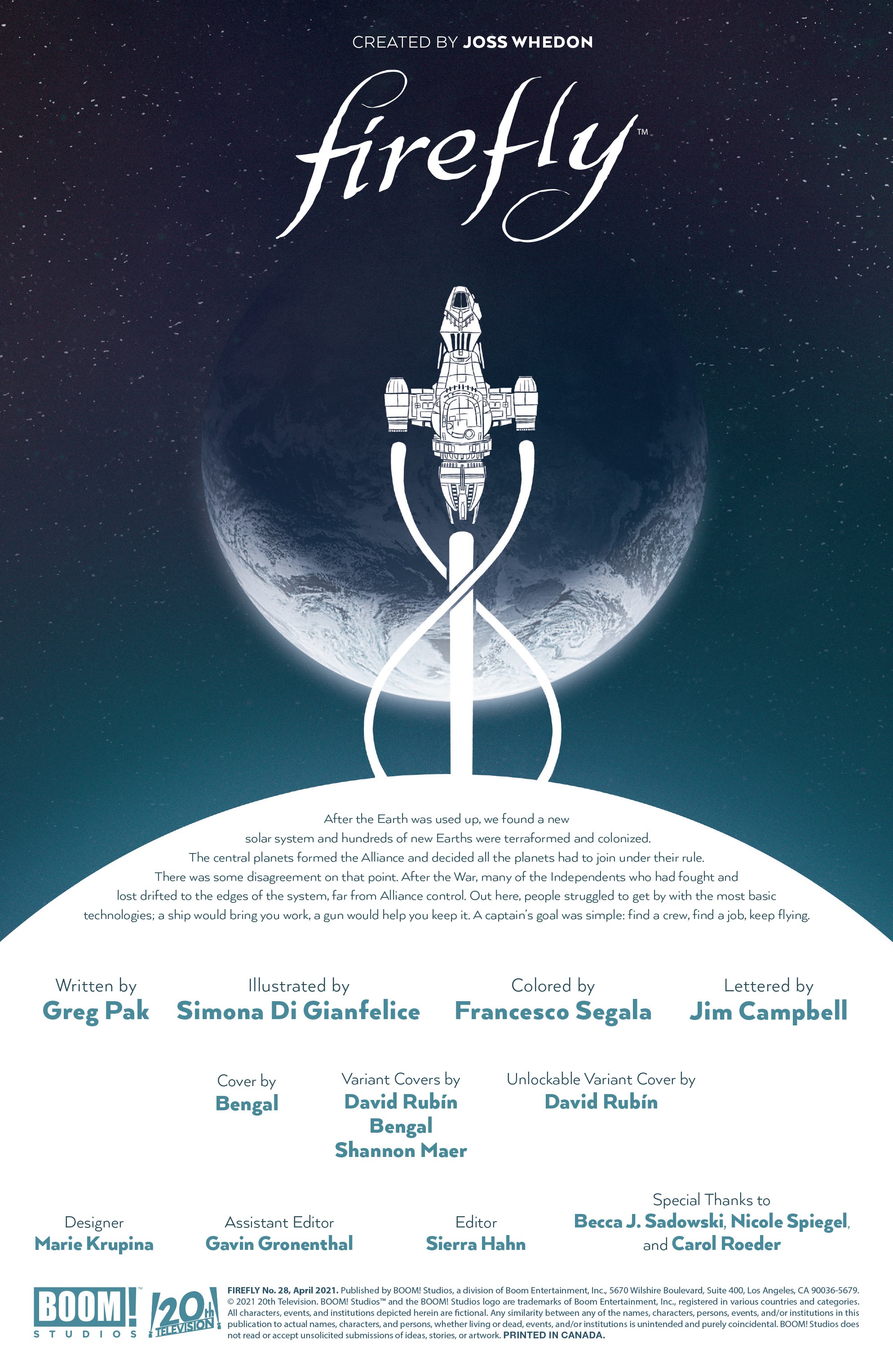 Read online Firefly comic -  Issue #28 - 2