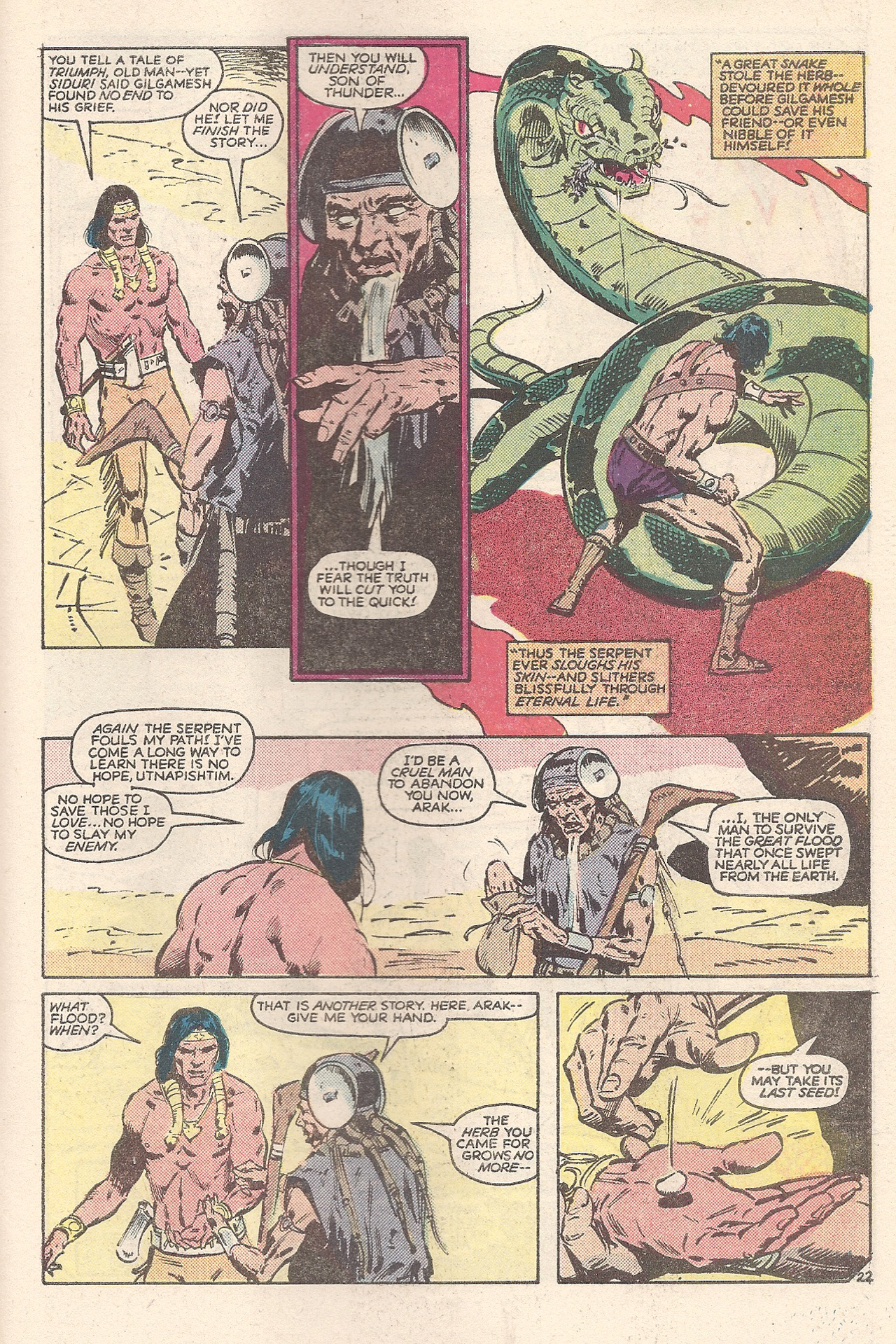 Read online Arak Son of Thunder comic -  Issue #42 - 31