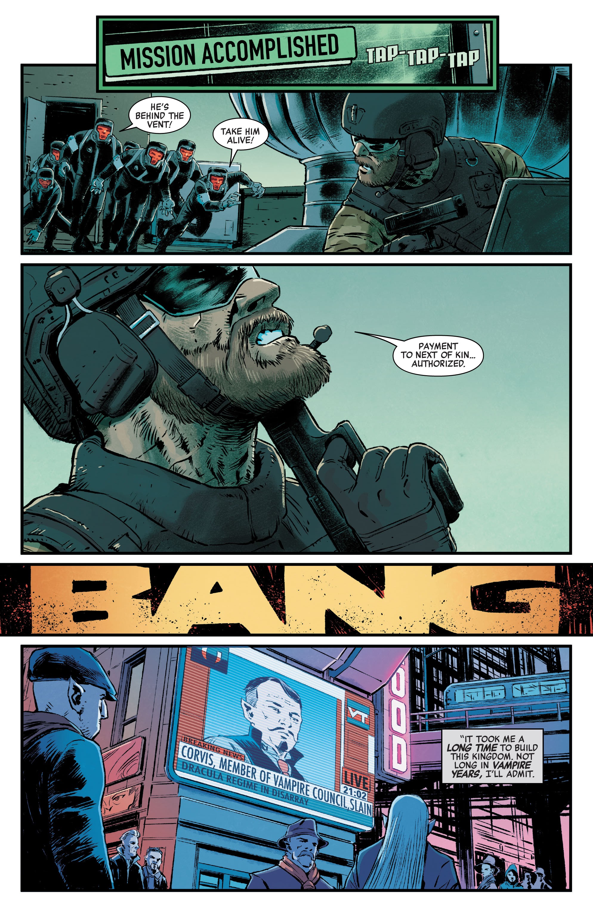 Read online Blade: Vampire Nation comic -  Issue #1 - 8