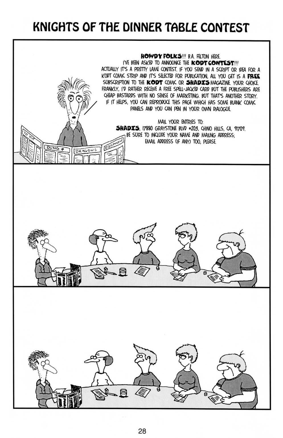 Read online Knights of the Dinner Table comic -  Issue #2 - 30