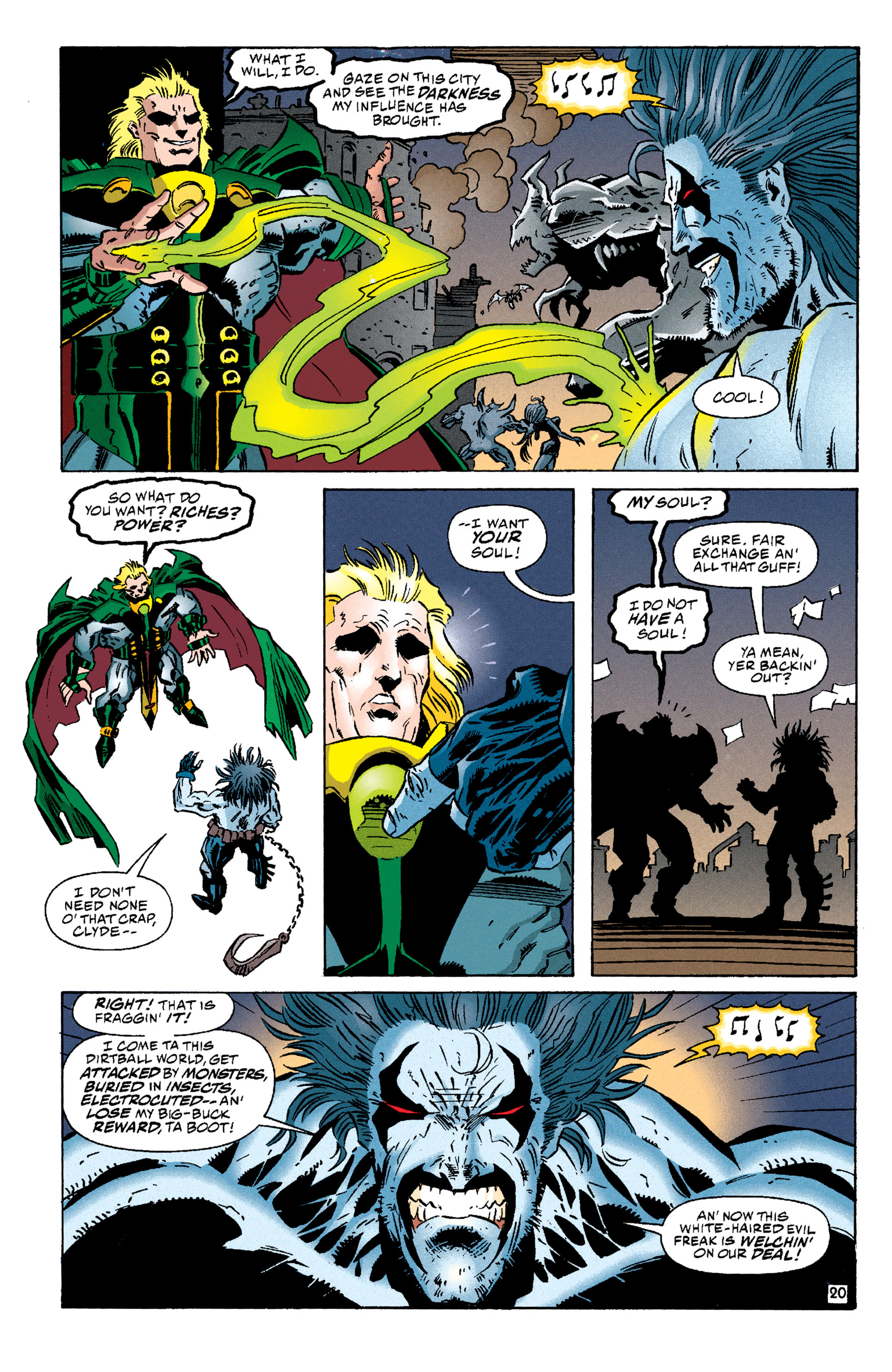 Read online Lobo (1993) comic -  Issue #22 - 21