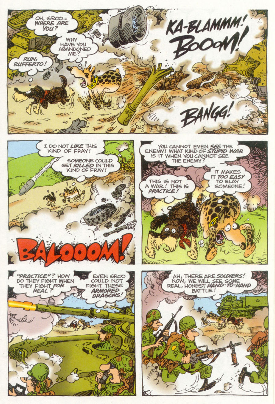 Read online Sergio Aragonés' Groo And Rufferto comic -  Issue #4 - 8