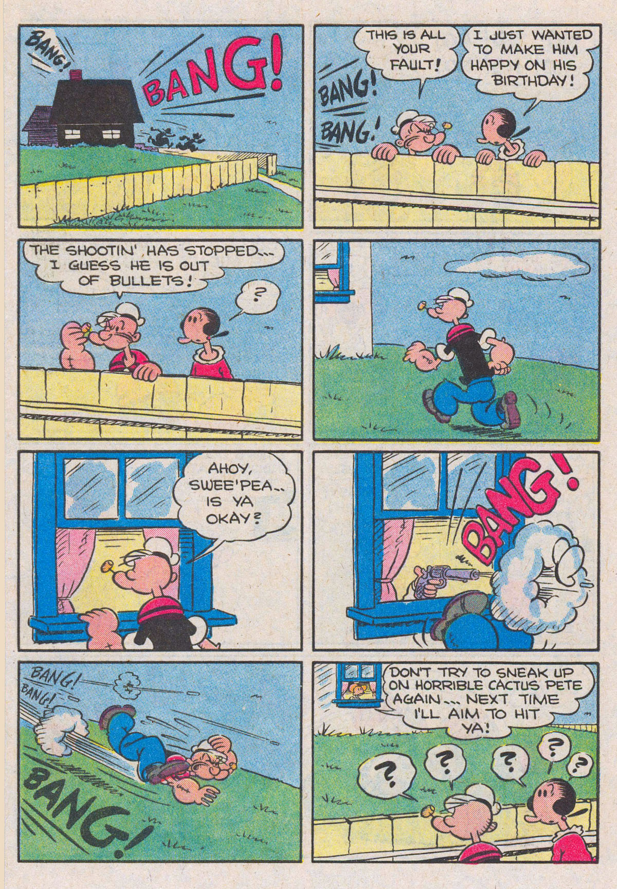 Read online Popeye (1948) comic -  Issue #169 - 28
