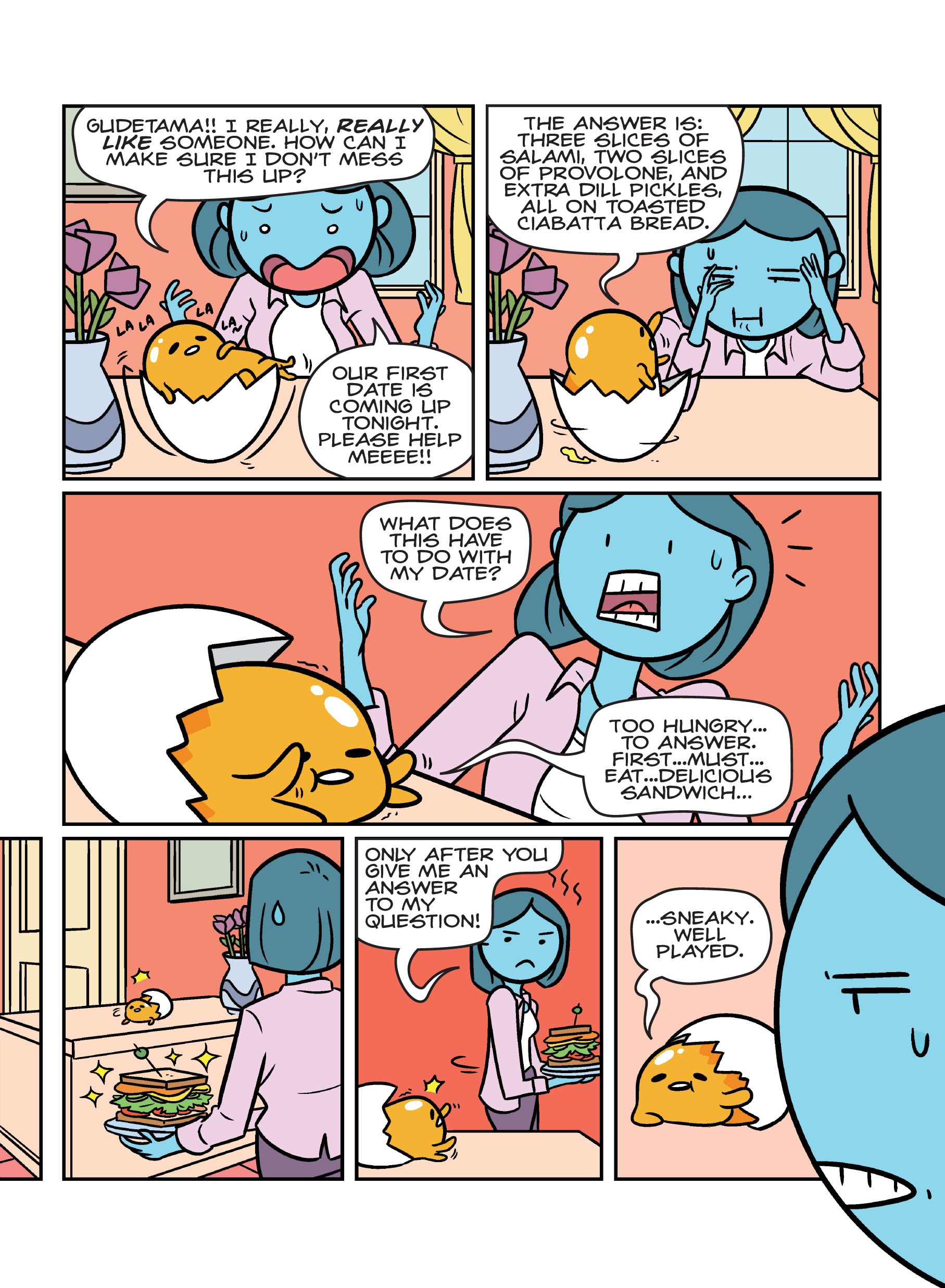 Read online Gudetama comic -  Issue # Love for the Lazy - 15