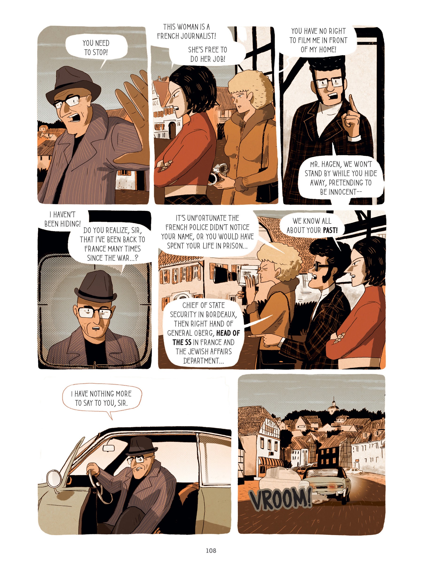Read online For Justice: The Serge & Beate Klarsfeld Story comic -  Issue # TPB (Part 2) - 8
